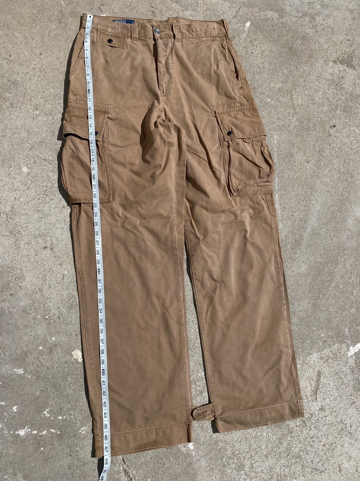 Polo Ralph Lauren × Vintage Vintage Y2k Polo Ralph Lauren Cargo Pants Size US 34 / EU 50 - 3 Thumbnail