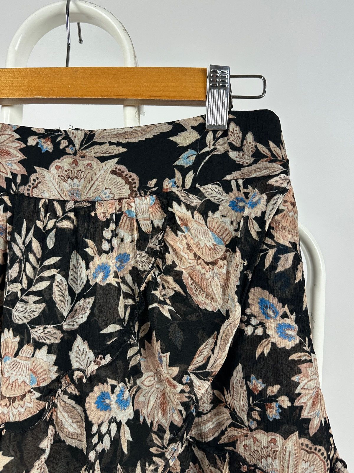 Sezane Sezane Carolina Floral Print Mini Skirt Size 26" / US 2 / IT 38 - 7 Thumbnail