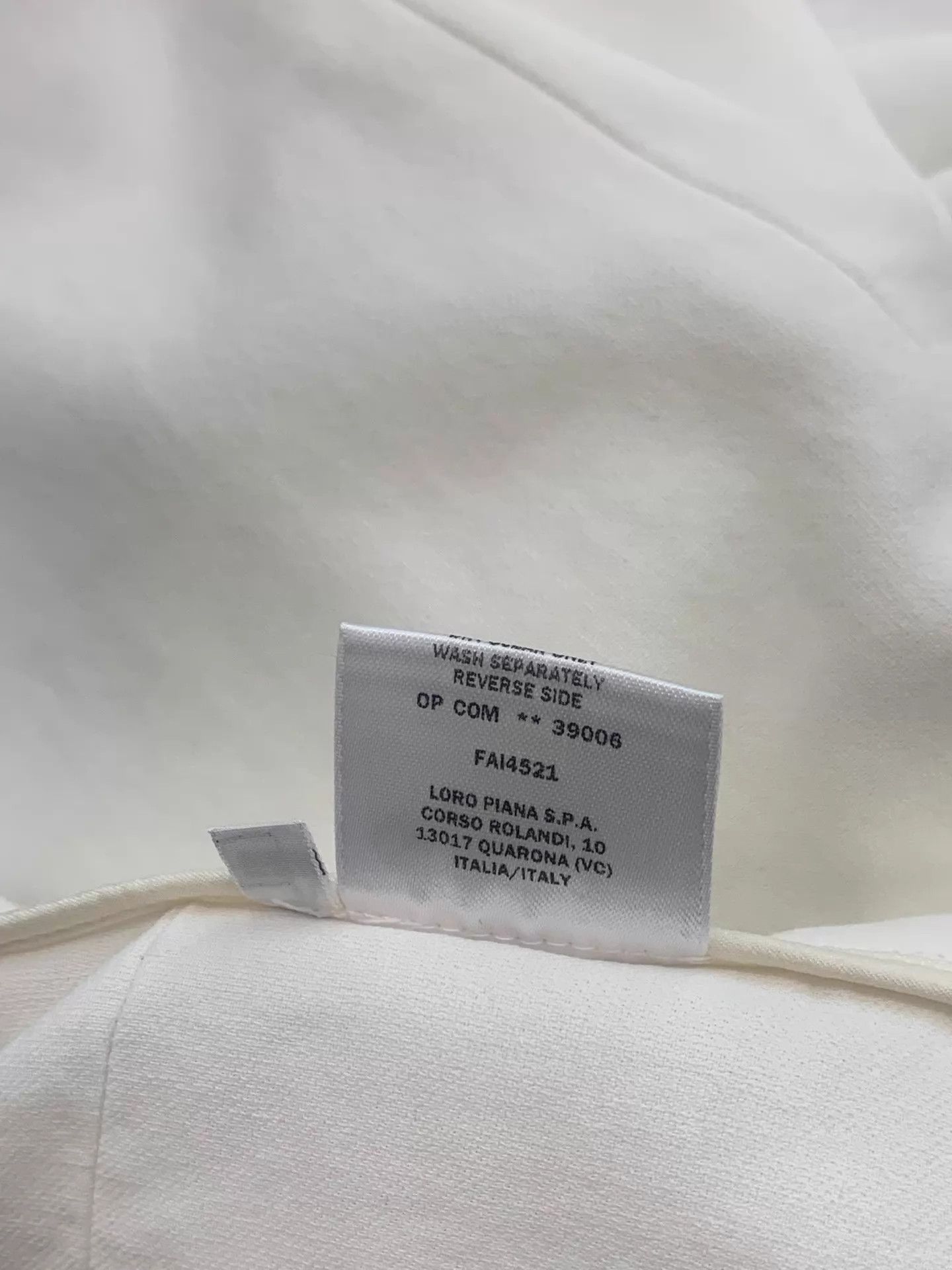 Loro Piana LoroPiana LP White Pants Size 42 New Size US 26 / EU 42 - 6 Thumbnail