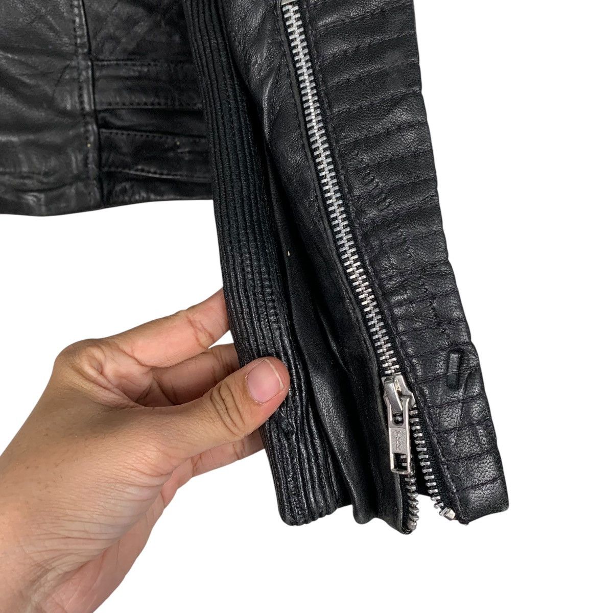 Japanese Brand Stephanie Vaille Women Biker Leather Jacket Size S / US 4 / IT 40 - 11 Thumbnail