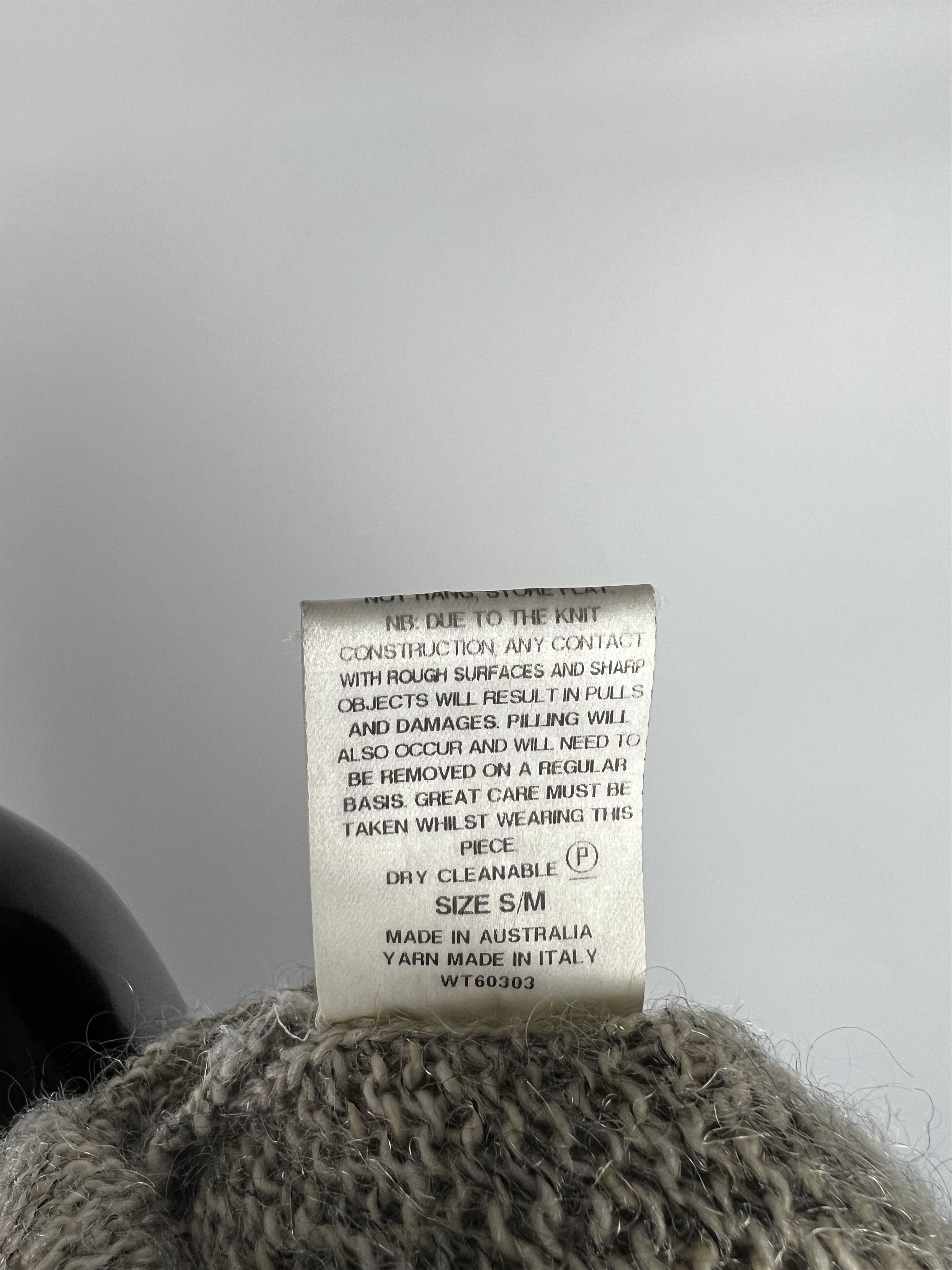 Scanlan Theodore Scanlan Theodore Wool Mohair Turtleneck Sweater Size S/M Size S / US 4 / IT 40 - 12 Thumbnail