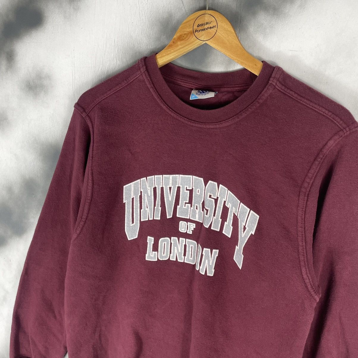 Vintage Vintage University of London Sweatshirt Size US M / EU 48-50 / 2 - 2 Thumbnail