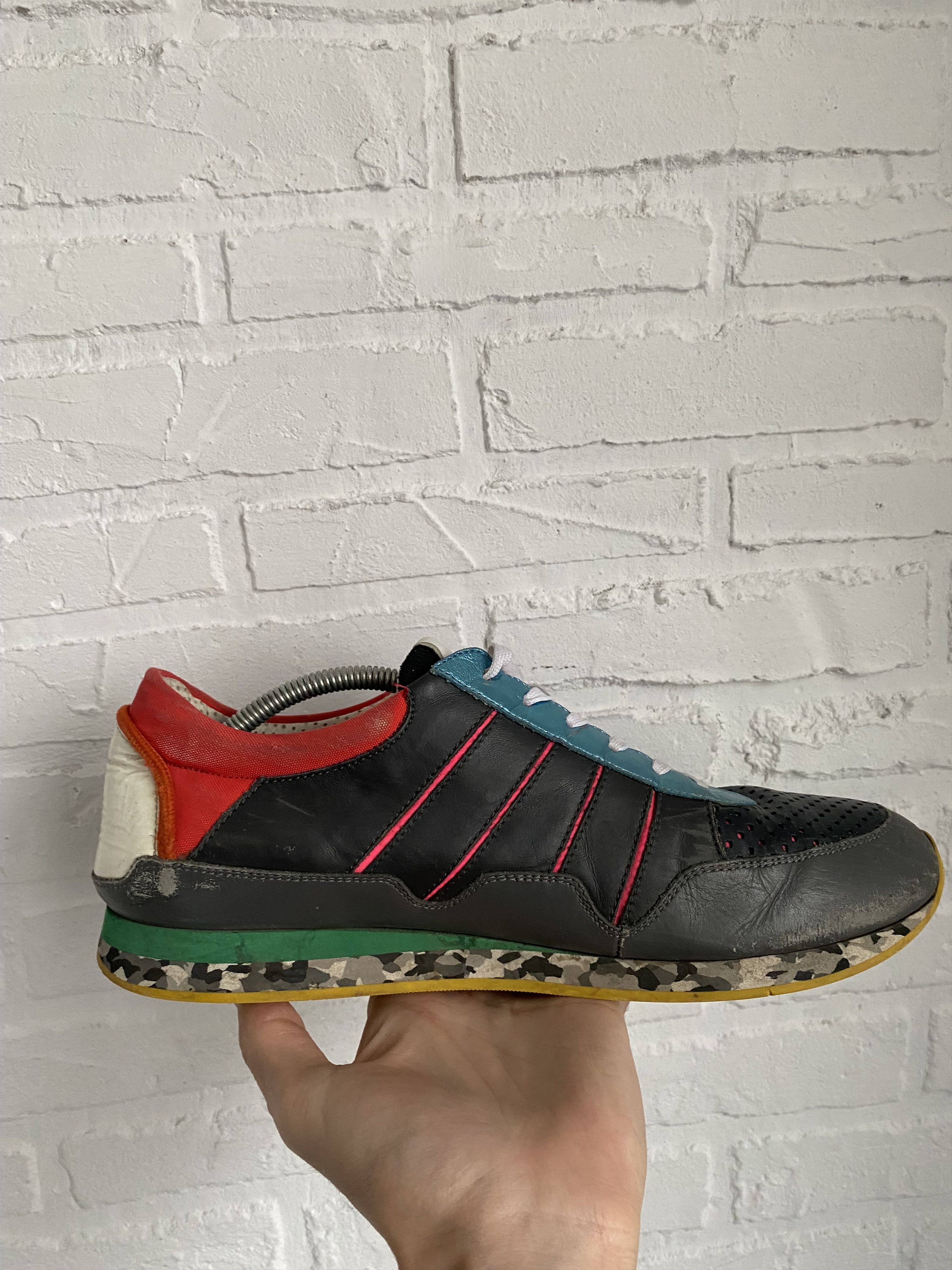 Dolce & Gabbana Dolce & Gabbana multicolor camo sneakers Size US 11 / EU 44 - 9 Thumbnail