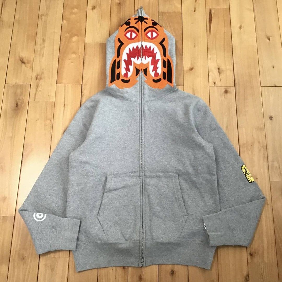 BAPE Tiger full zip hoodie a bathing ape
