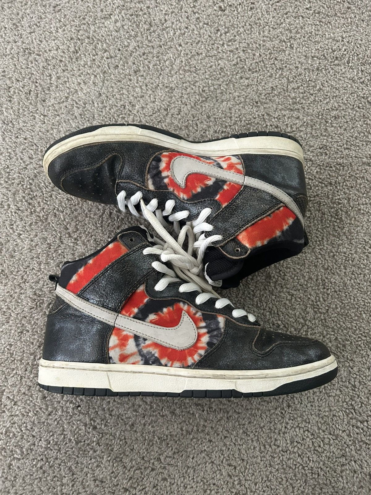 HUF X Nike Dunk High Pro SB ‘Tie-Dye’ Size 9