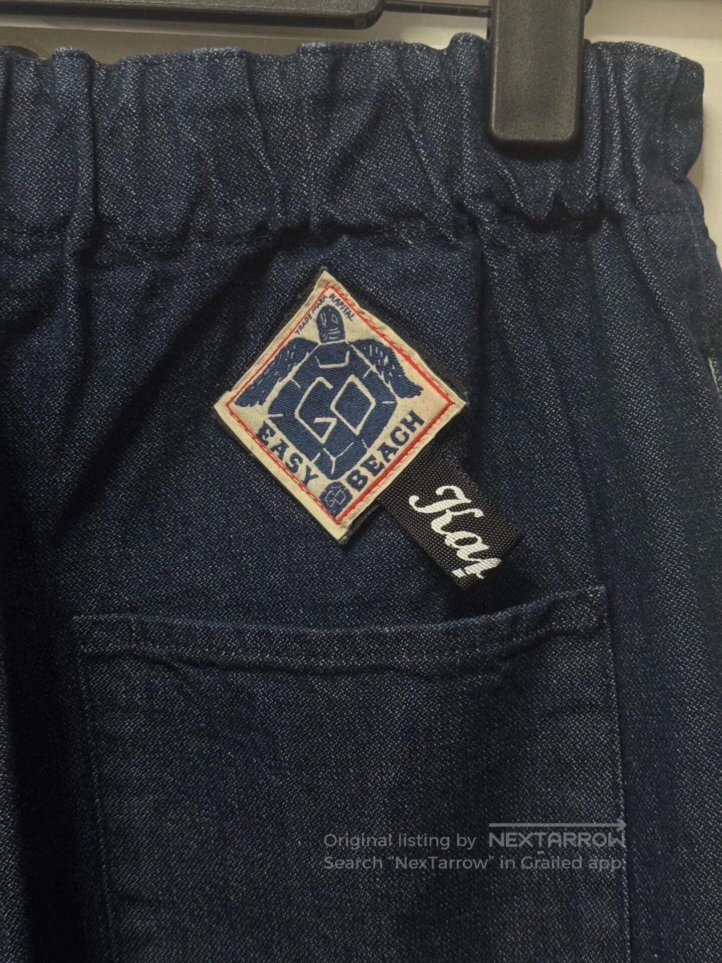 Visvim Vintage Indigo Loose Tapered Jeans. Size US 26 / EU 42 - 4 Thumbnail