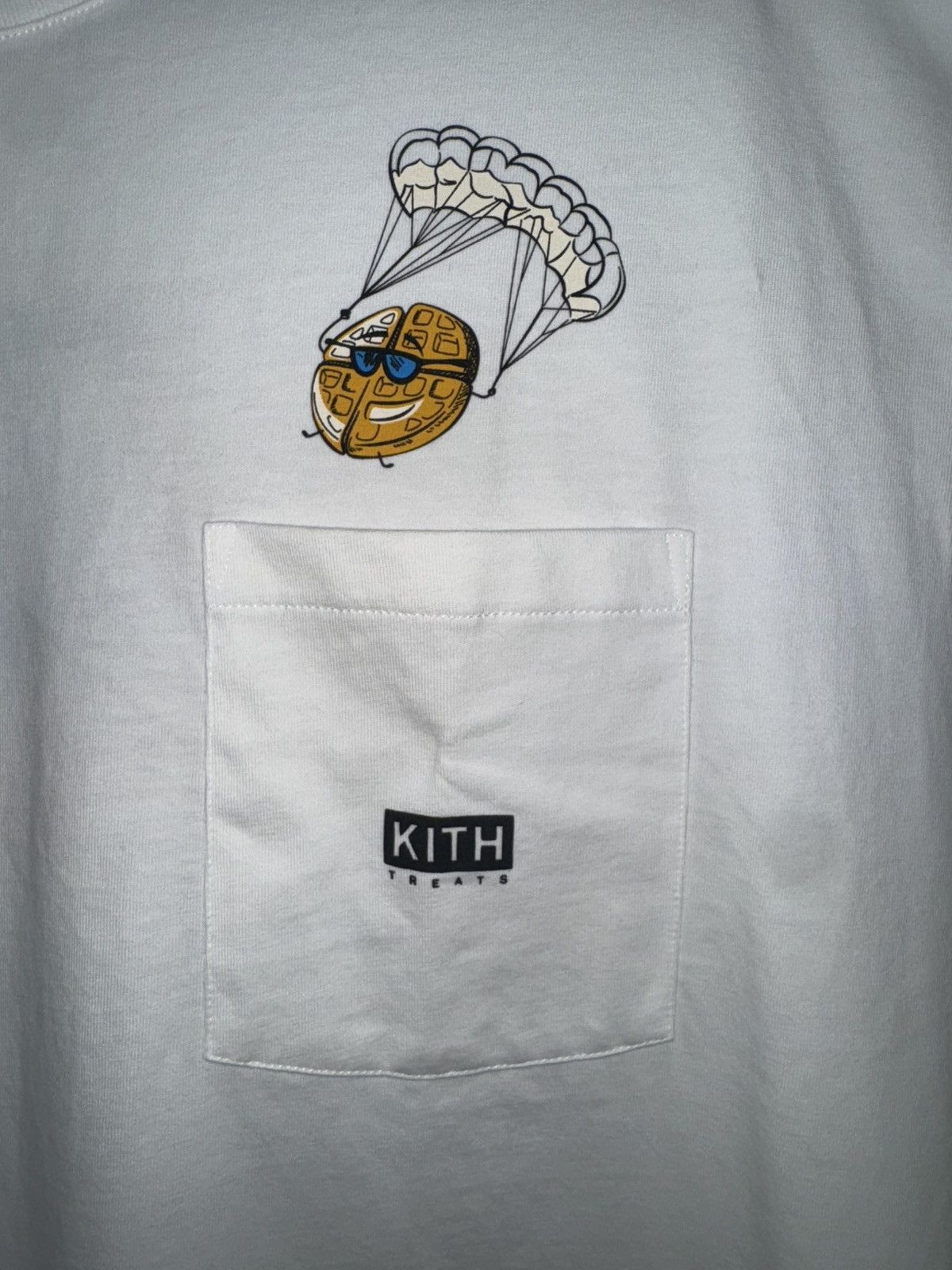 Kith Kith Treats Cereal Crew Pocket Tee White Size US XL / EU 56 / 4 - 4 Thumbnail