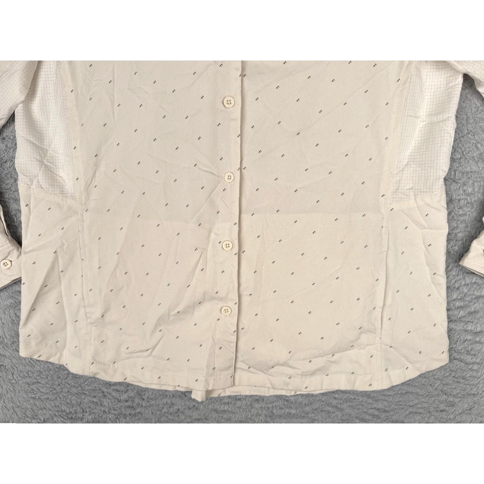 Vintage Wind River Shirt Women Large White No Fly Zone Long Sleeve Button Up Outdoor Size L / US 10 / IT 46 - 5 Thumbnail