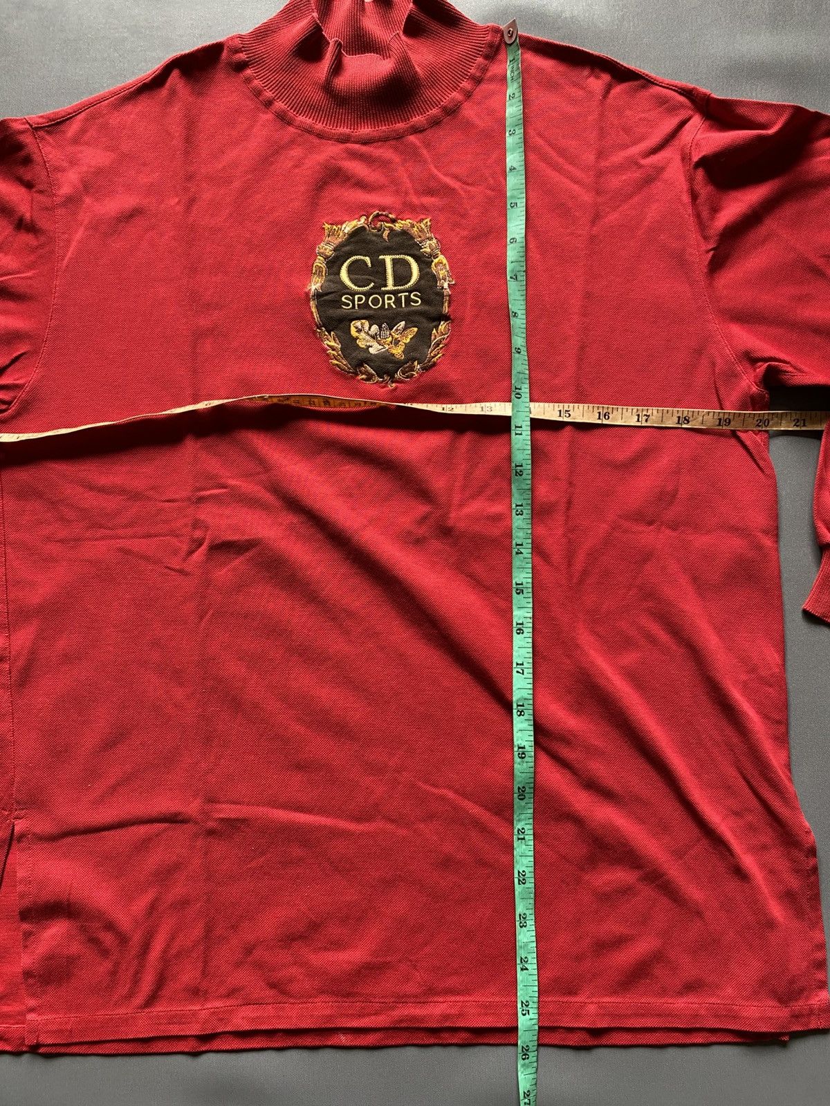 Christian Dior Monsieur Vintage Christian Dior Sports Turtleneck Shirt Size US M / EU 48-50 / 2 - 8 Thumbnail