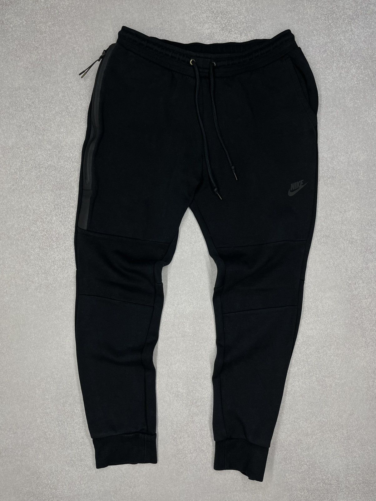 Nike Mens Nike Tech Fleece Black Sweatpants Drill Y2K ACG TN Size US 34 / EU 50 - 2 Thumbnail