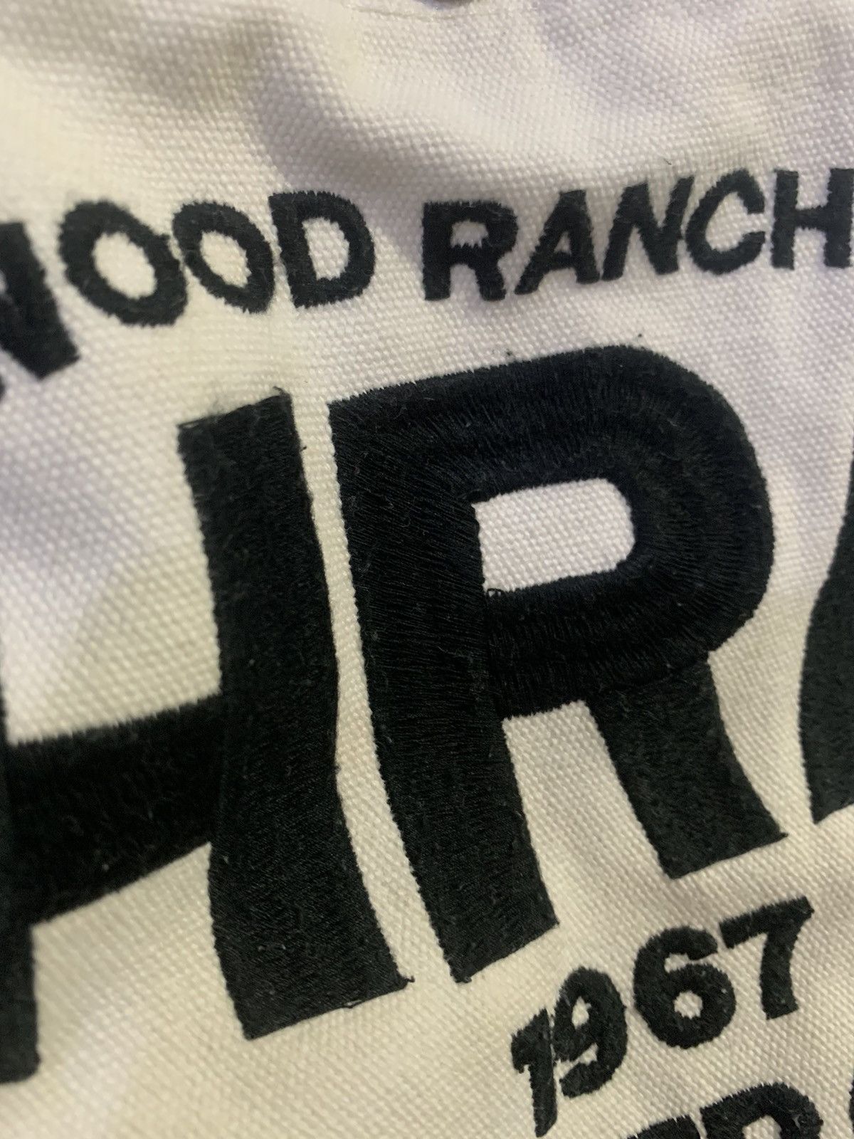 HOLLYWOOD RANCH MARKET × Vintage HRM Hollywood Ranch Market Embroidered Tote Bag Size ONE SIZE - 4 Thumbnail
