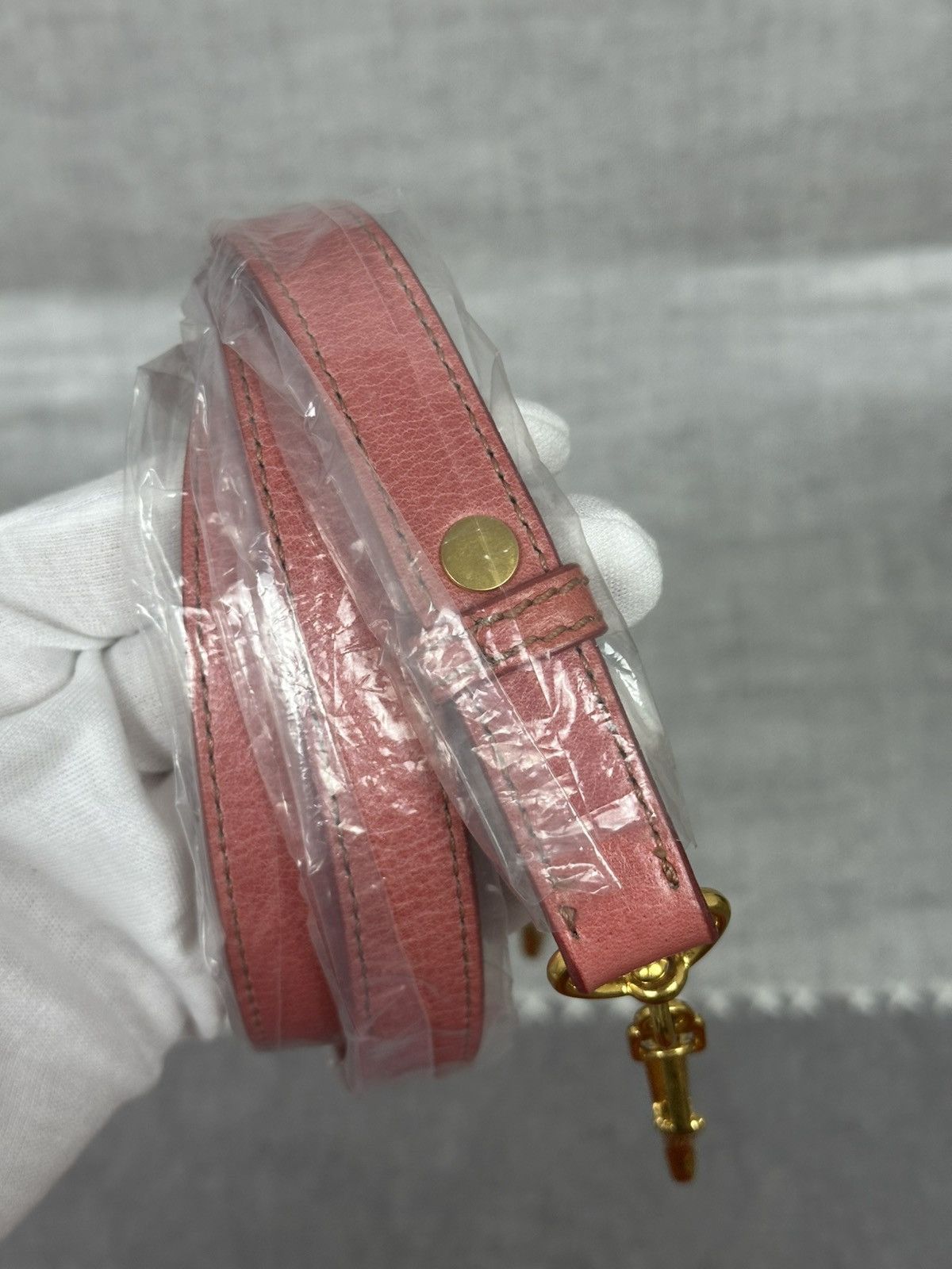 Miu Miu Miu Miu Vitello Lux Bow Bag — Coral Pink Leather — Size 26 Size ONE SIZE - 14 Thumbnail
