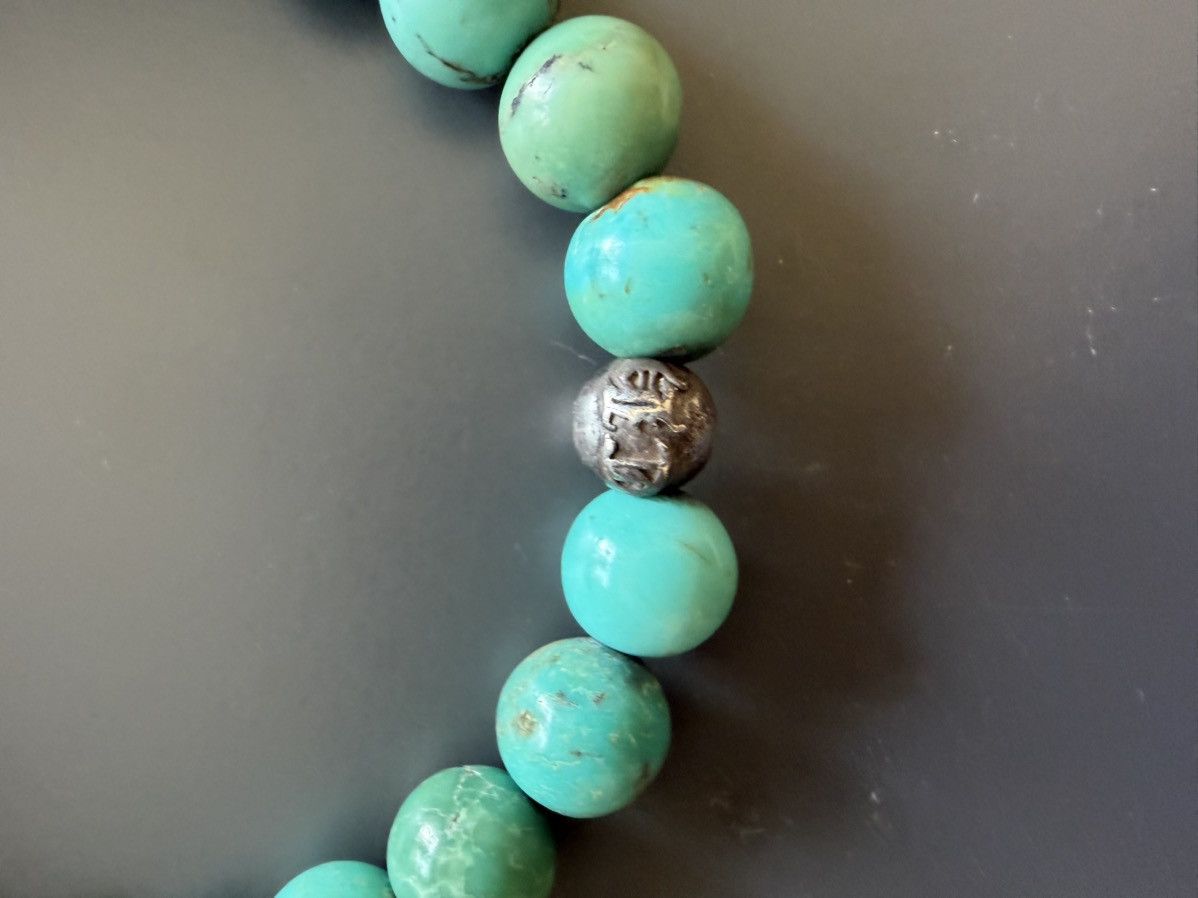 Chrome Hearts Chrome Hearts Turquoise Beads Bracelet Size ONE SIZE - 24 Thumbnail
