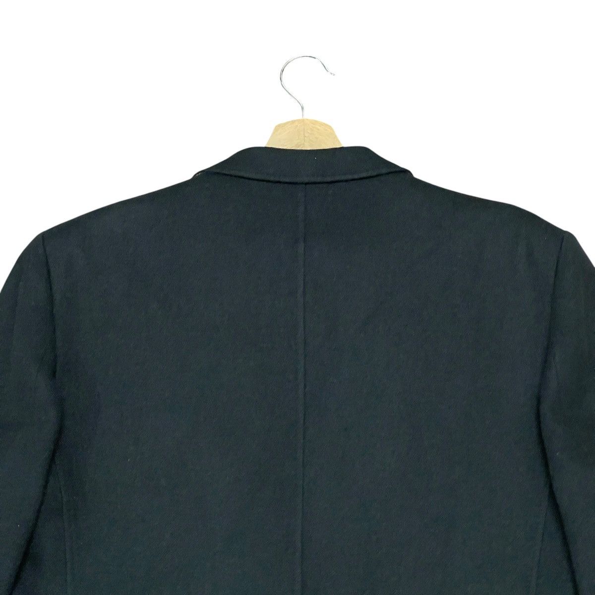 Lanvin Vintage Lanvin Paris Pleated Wool & Cashmere Blazer Coat Size 52R - 10 Thumbnail