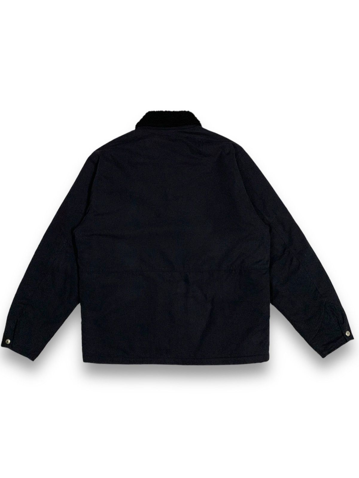Japanese Brand Vintage The Crimie Canvas Sherpa Lined Trucker/Chore Jacket Size US M / EU 48-50 / 2 - 2 Thumbnail