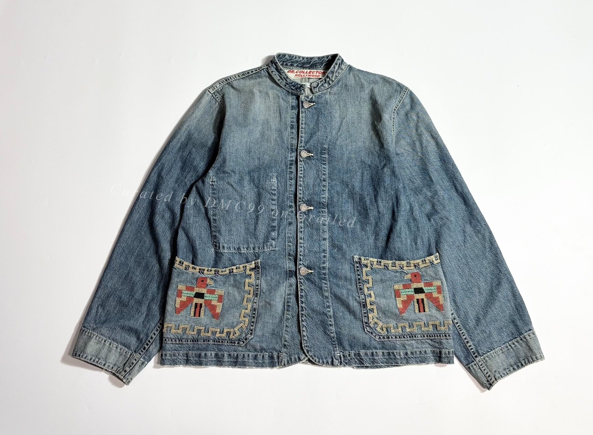 Other DR.COLLECTORS Thunderbird Denim Jacket Size US L / EU 52-54 / 3 - 1 Thumbnail