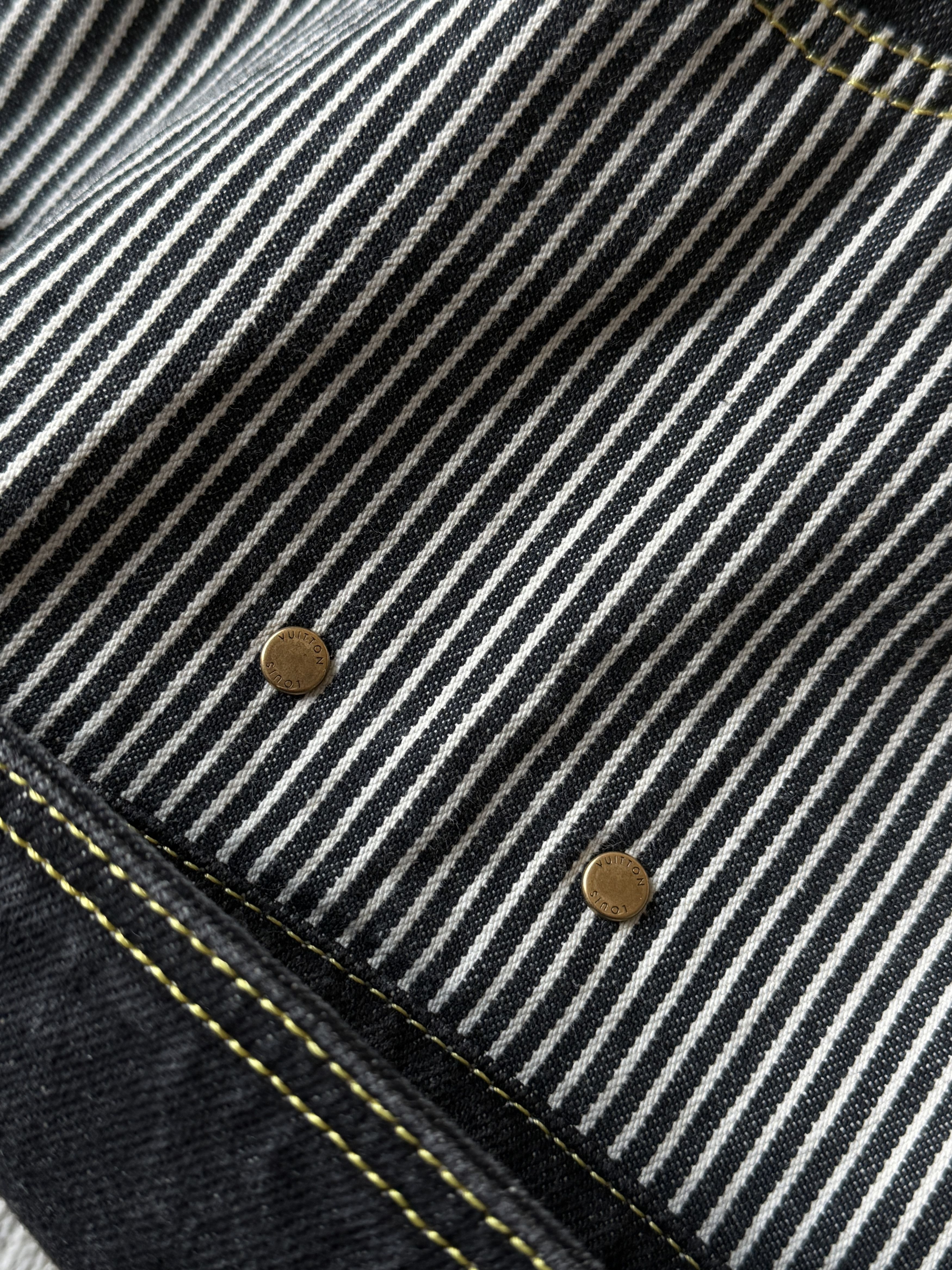 Louis Vuitton LOUIS VUITTON X NIGO DENIM JACKET | SIZE 60 Size US XXL / EU 58 / 5 - 8 Thumbnail