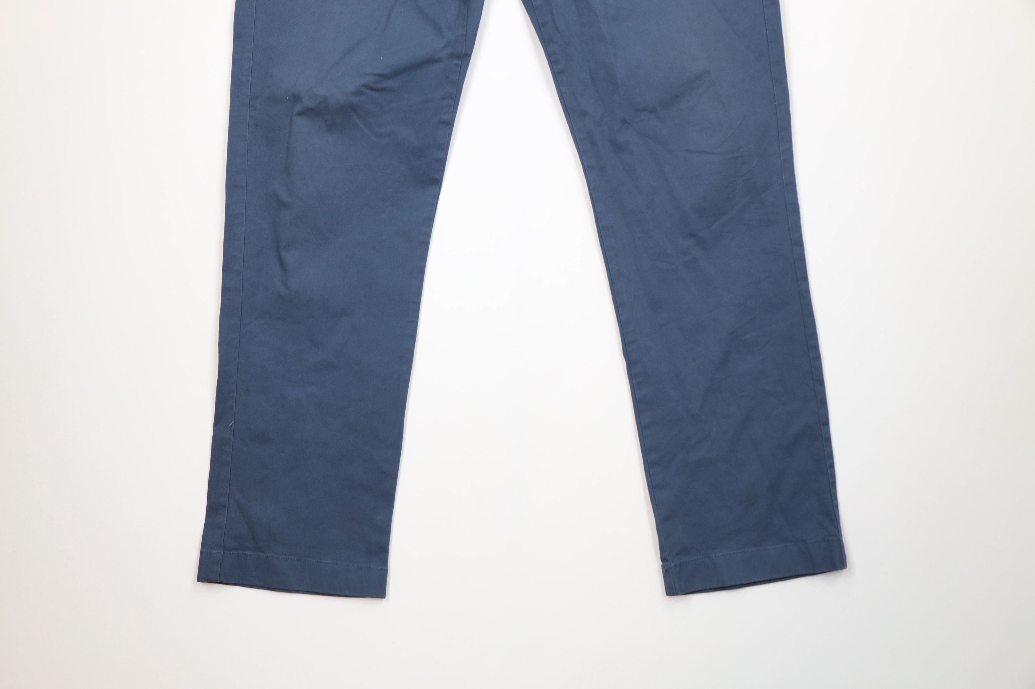 J.Crew J Crew Sutton Flex Straight Leg Chino Pants Trousers Blue Size US 34 / EU 50 - 4 Thumbnail