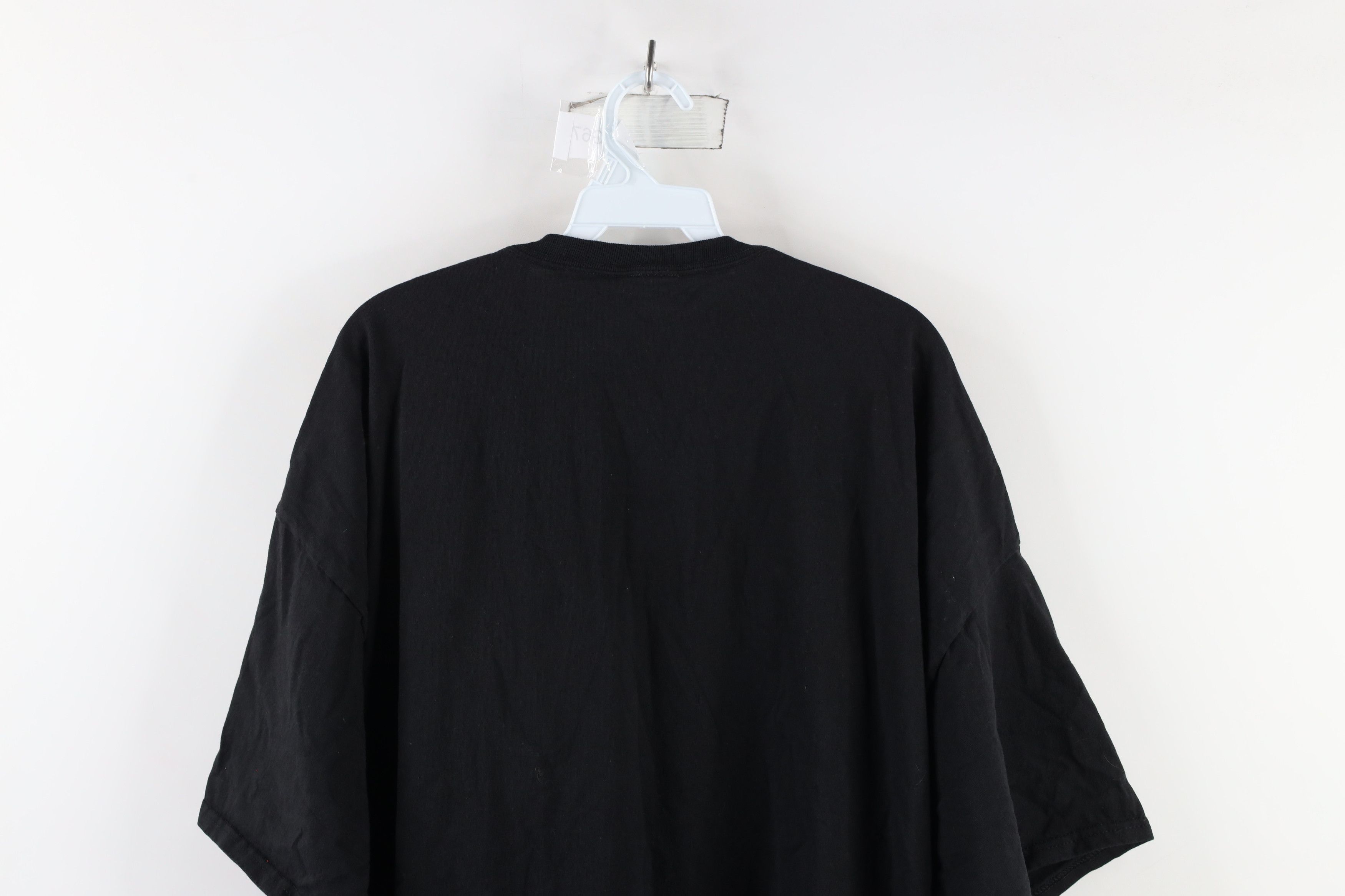 Vintage Vintage 90s Streetwear Short Sleeve T-Shirt Black Cotton Size US XXL / EU 58 / 5 - 7 Thumbnail