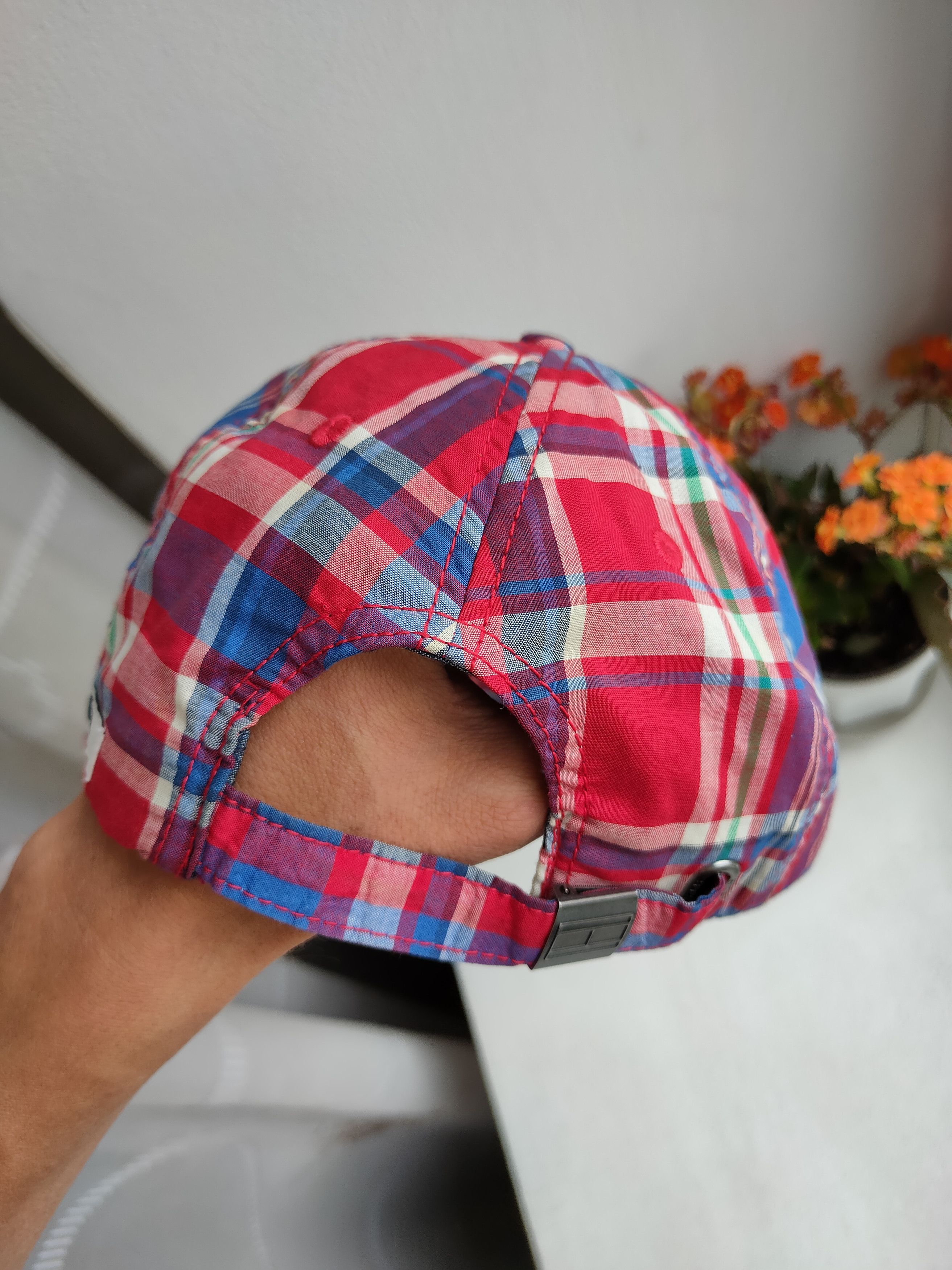 Tommy Hilfiger Tommy Hilfiger Checered Cap Unisex Tommy Hilfiger Cap Size ONE SIZE - 7 Thumbnail