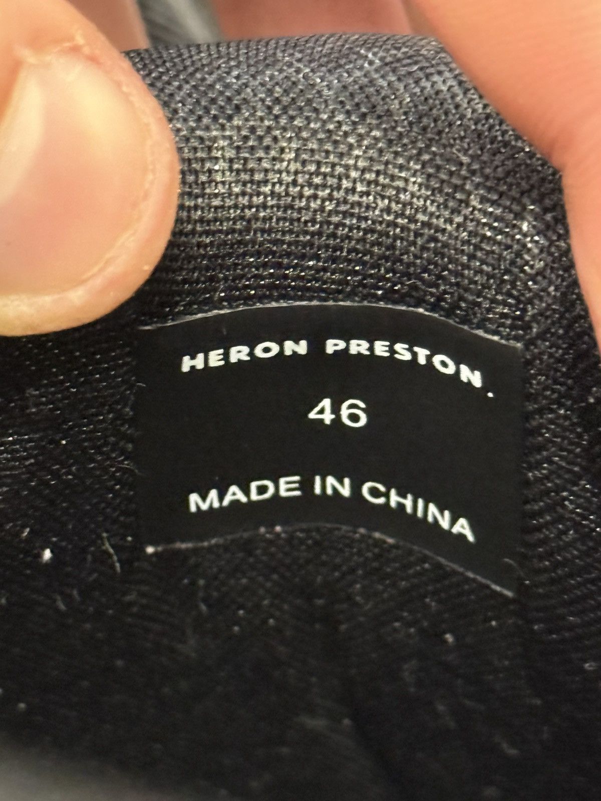 Heron Preston Heron Preston Block Stepper Mule Size US 12 / EU 45 - 11 Thumbnail