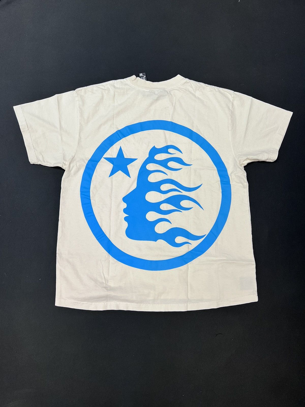 HELLSTAR Hellstar Classic T-Shirt (Regular Logo) White/Blue Size US M / EU 48-50 / 2 - 2 Thumbnail