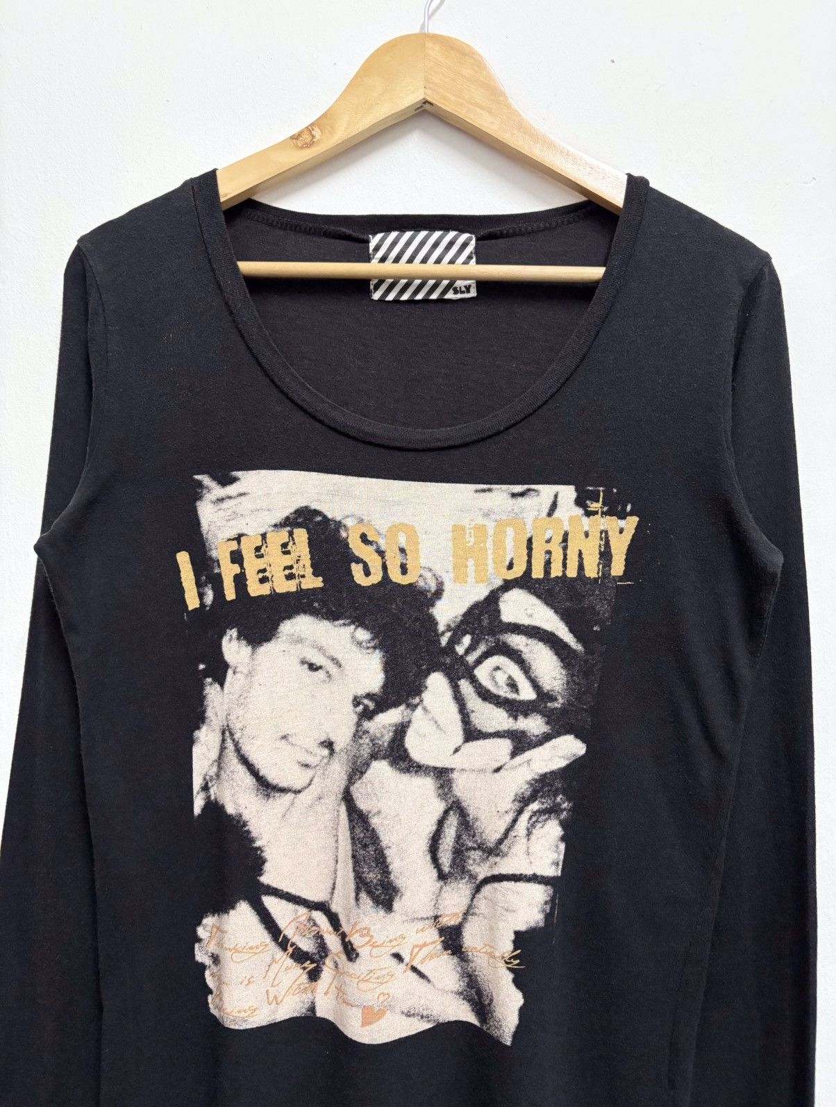 Hysteric Glamour SLY - I Feel So Horny / Hysteric Glamour L/S T-Shirt Size US M / EU 48-50 / 2 - 3 Thumbnail