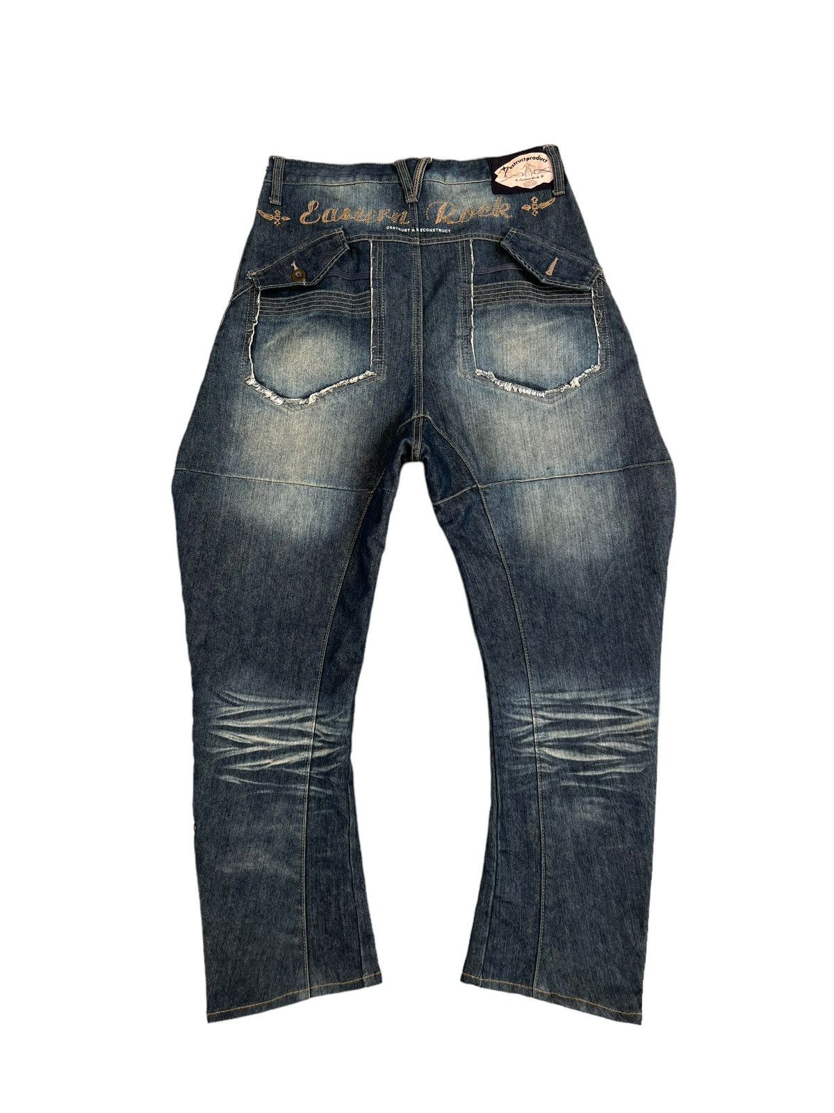 Vintage Vintage PPFM Mud Denim Balloon Jeans Size US 31 - 2 Thumbnail