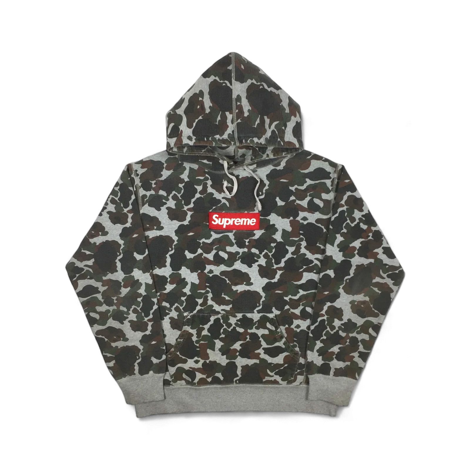 Supreme 2012 Supreme Duck Camo Box Logo Hoodie Size US L / EU 52-54 / 3 - 1 Thumbnail