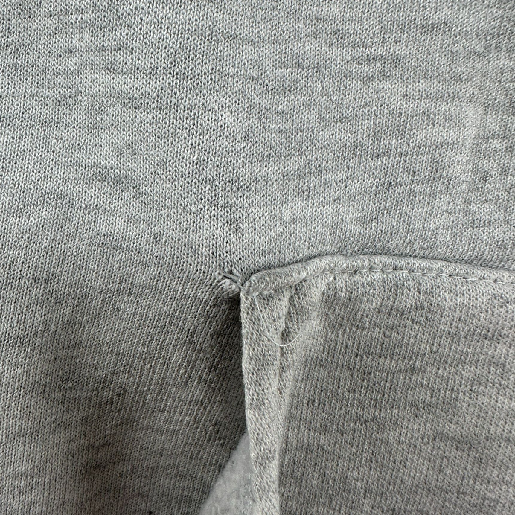 Jerzees VINTAGE Jerzees Hoodie Mens M Gray Pullover Lined Zipper Logo Cotton Polyester Fleece 80s Western Halloween? Size US M / EU 48-50 / 2 - 6 Thumbnail