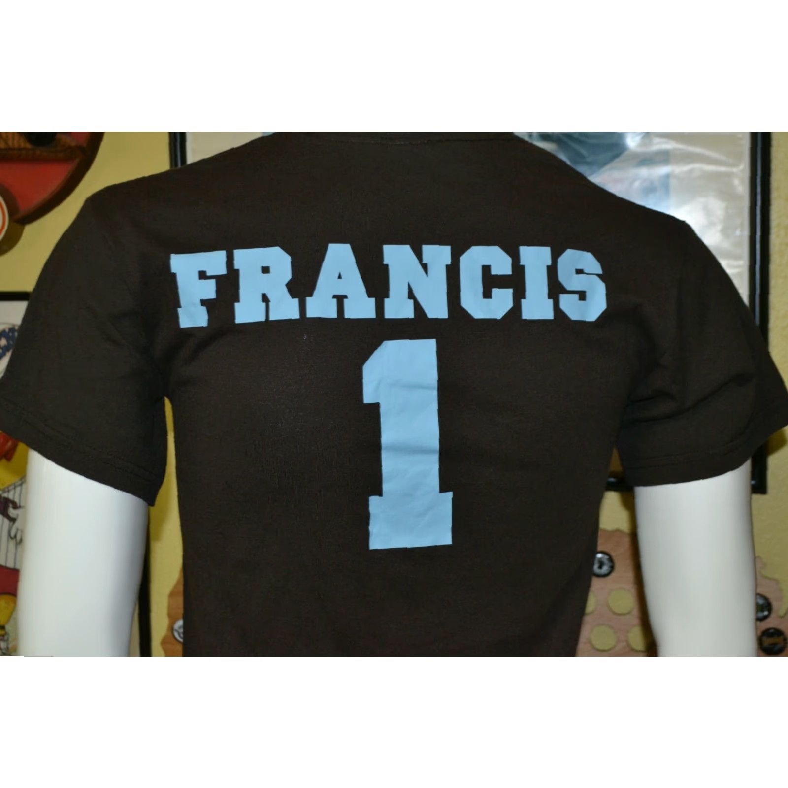 Gildan Cleveland Steamers Jersey T Shirt Adult Small Funny Sex Act Gildan 100% Cotton Brown Short Sleeve Graphic Tee Mens Size US S / EU 44-46 / 1 - 3 Thumbnail