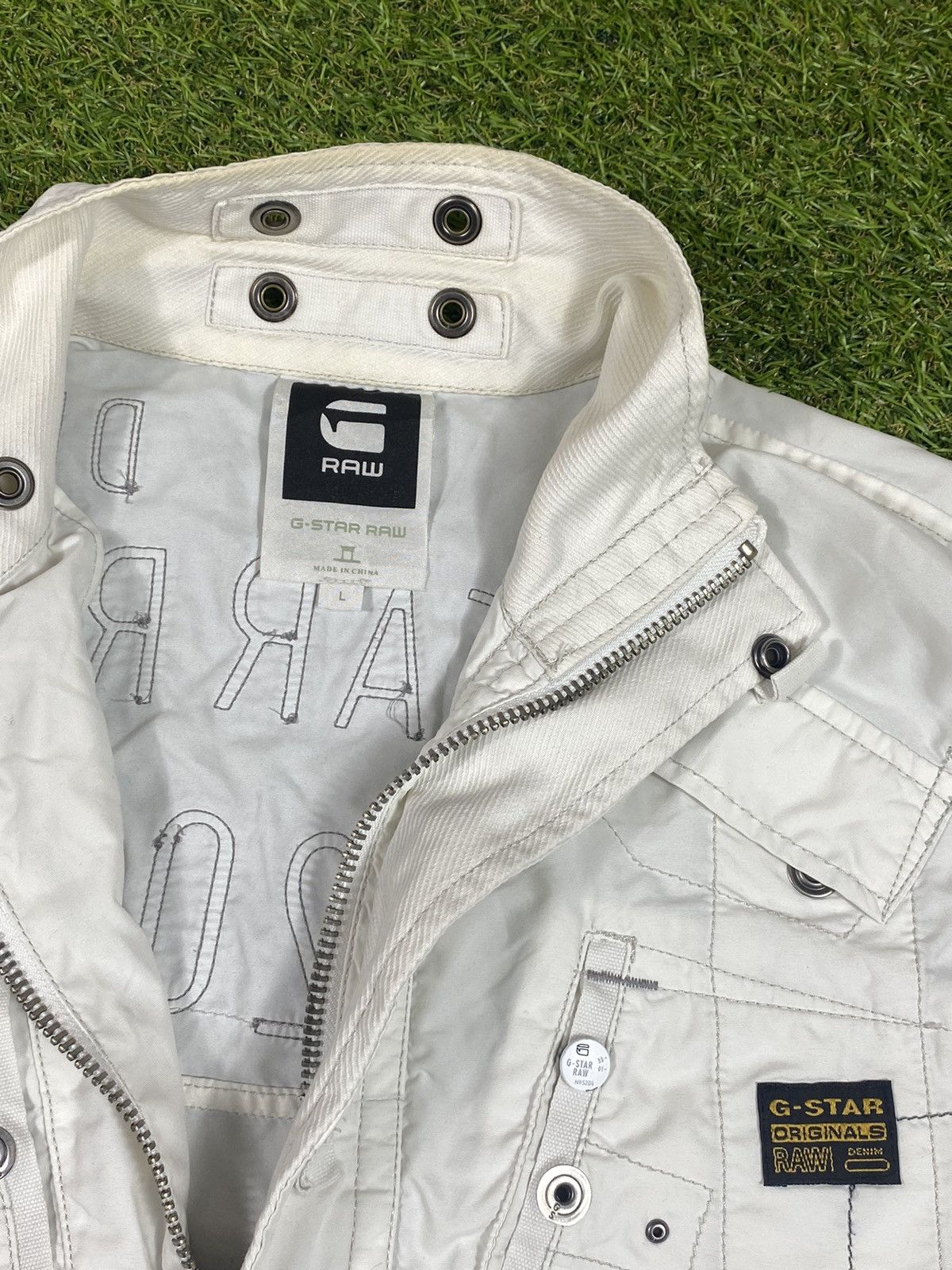 G-Star Vintage Y2K G Star Raw light jacket streetwear size L Size US L / EU 52-54 / 3 - 5 Thumbnail