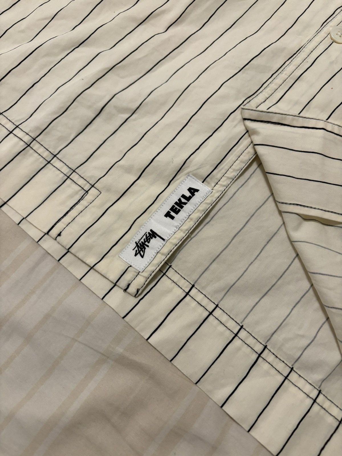 Tekla x Stussy Pajama Shirt
