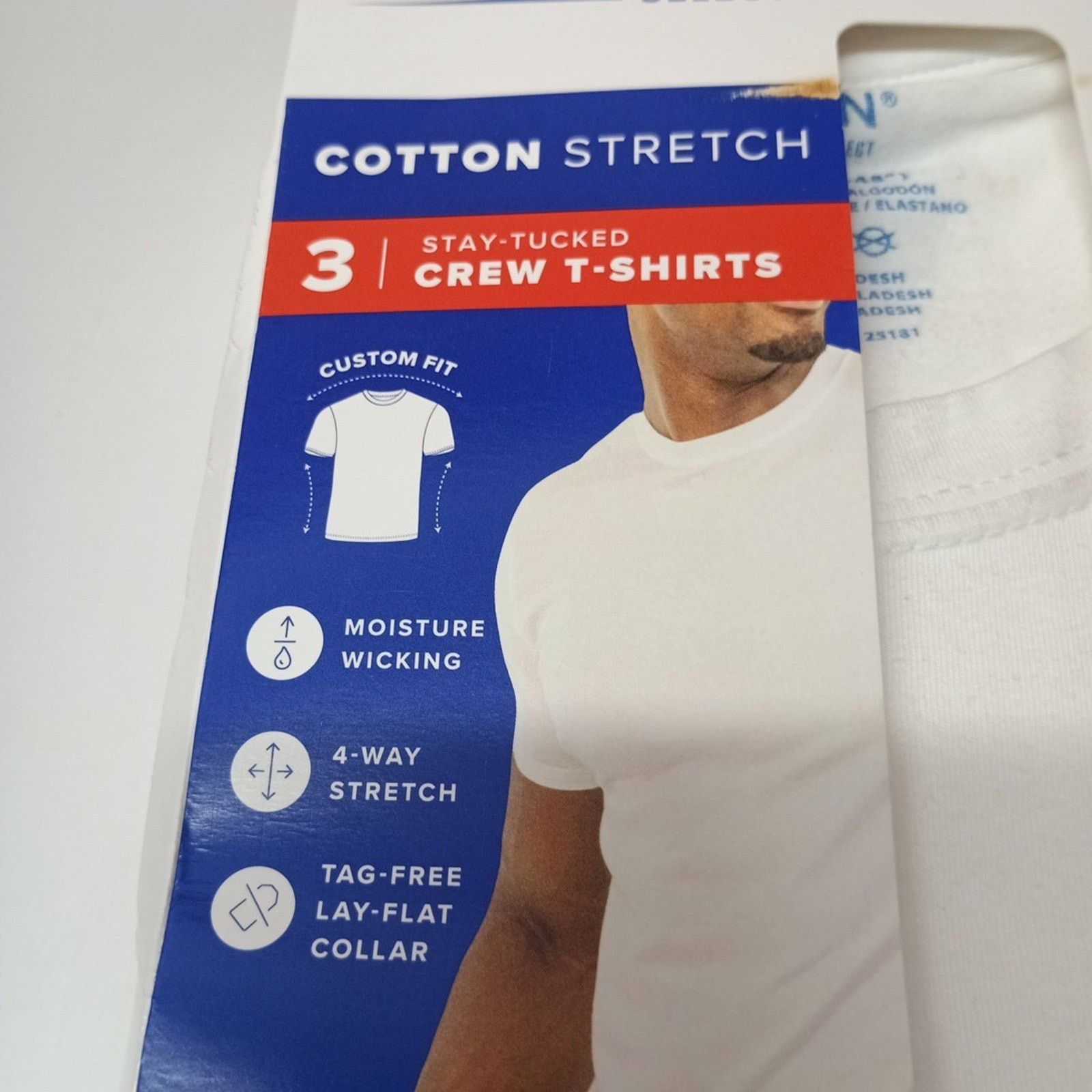 Gildan Gildan T-Shirt Men's Size XL 46"-48" White Tag Free 3 Tees Size US XL / EU 56 / 4 - 2 Thumbnail