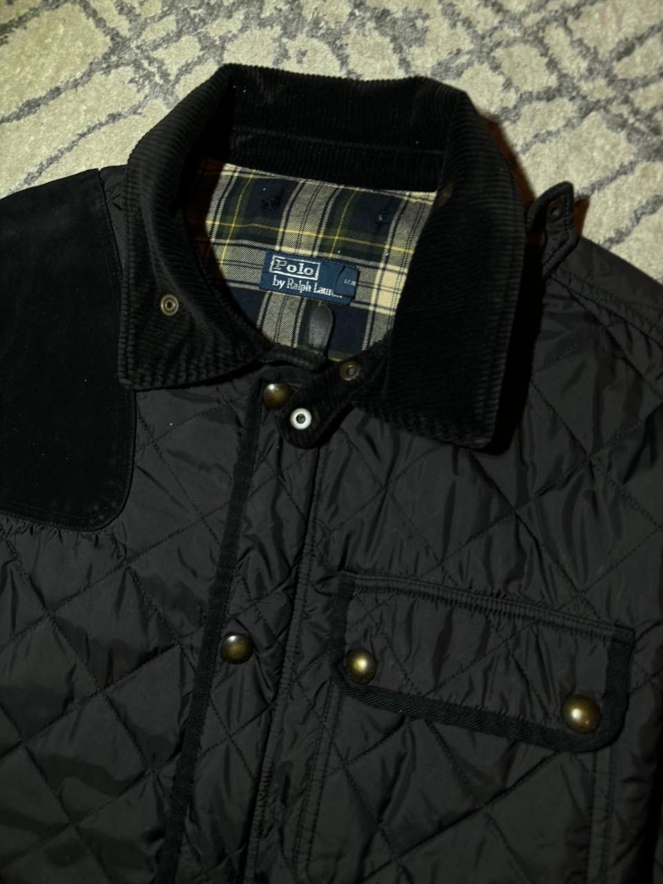 Japanese Brand × Polo Ralph Lauren × Vintage Polo Ralph Lauren Vintage Quilted Shooting rare jacket Size US XXL / EU 58 / 5 - 3 Thumbnail