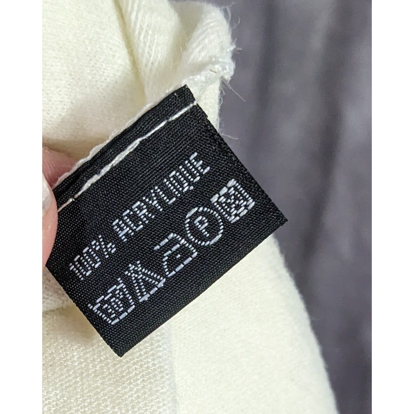 Other Vintage French Coquette White Scarf With Lace & Button Accen Size ONE SIZE - 7 Thumbnail
