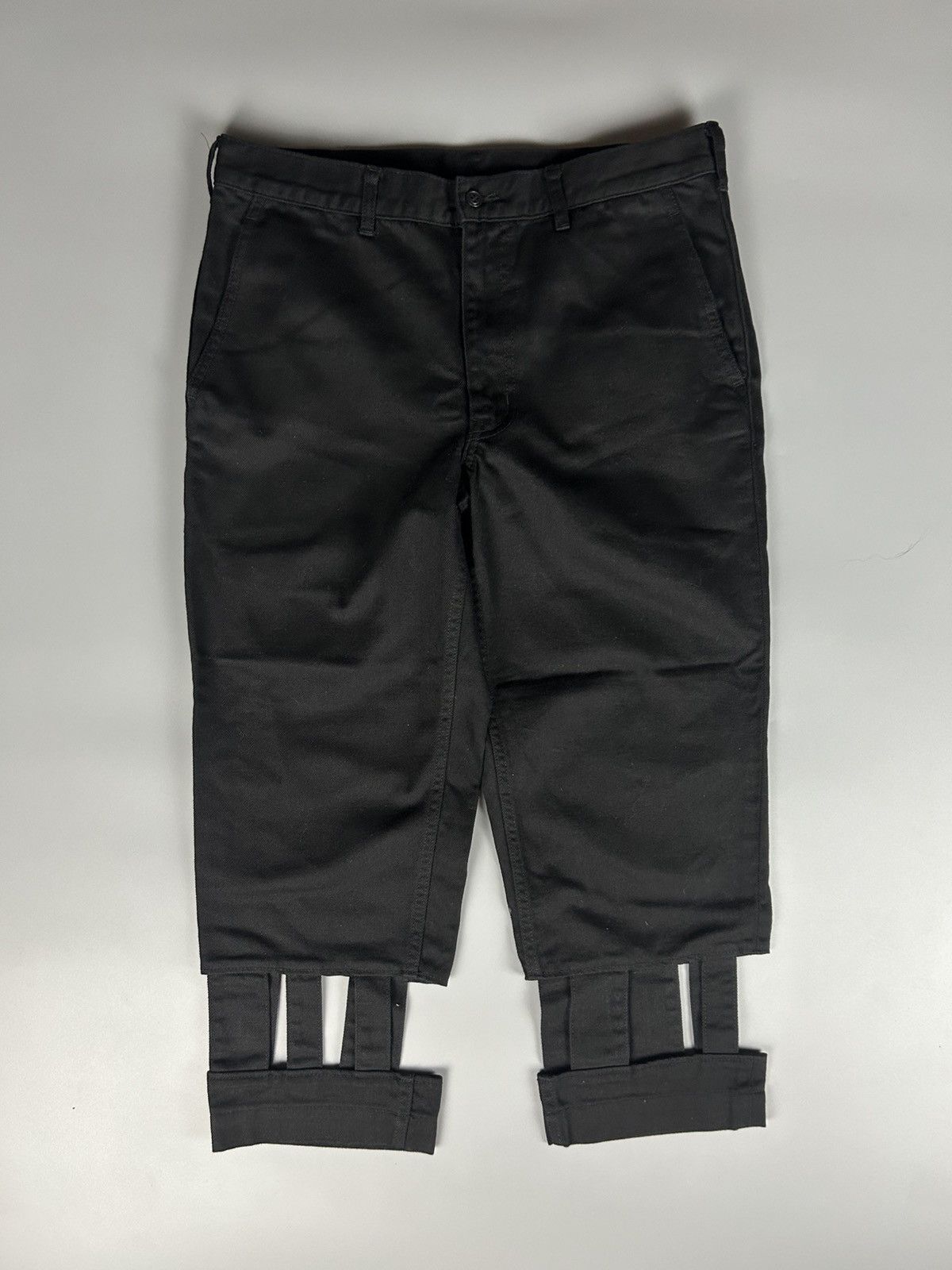 Comme des Garcons Homme Plus Comme des Garcon Homme Plus Cut-Out Pants Size US 33 - 1 Thumbnail