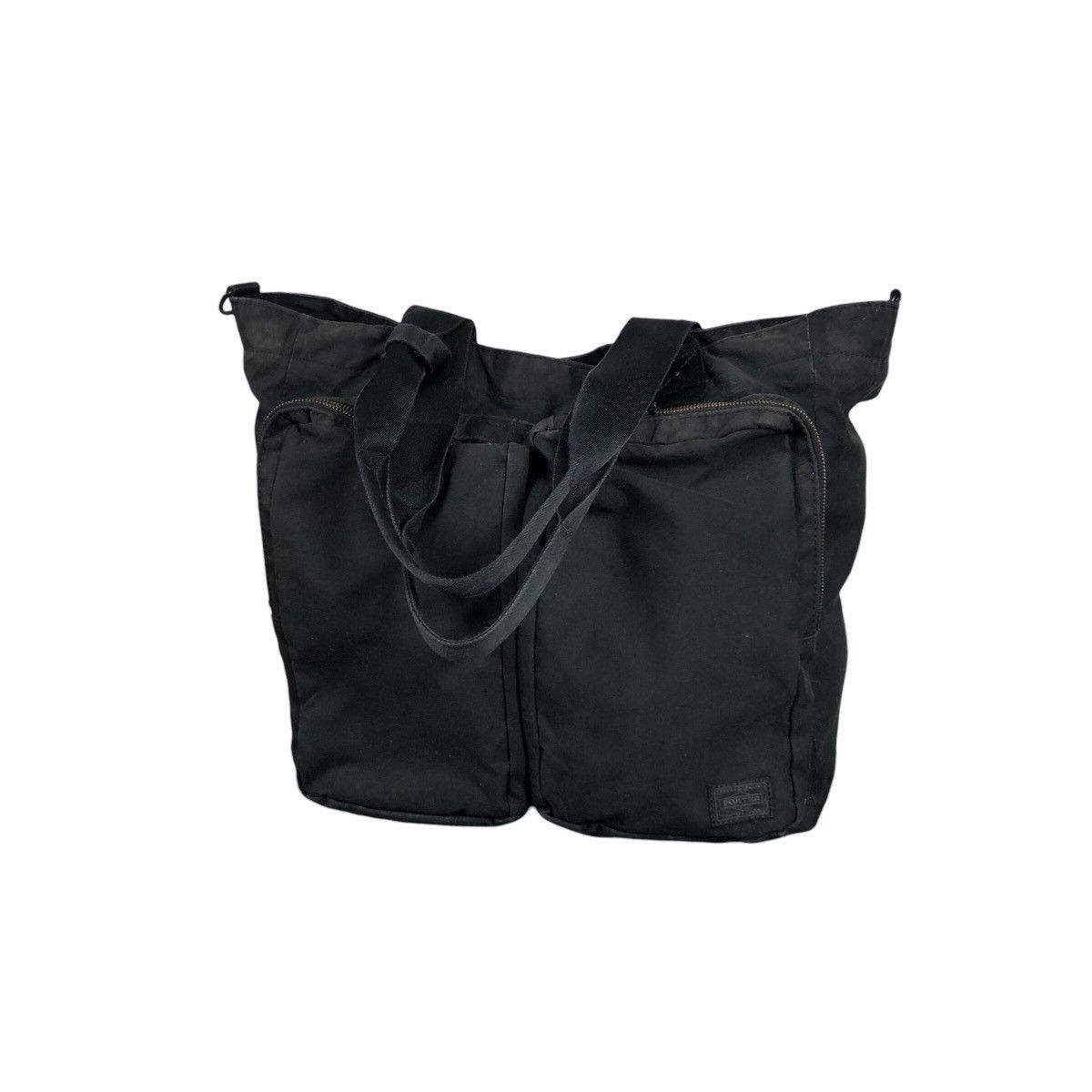 Japanese Brand × Porter 📌Vintage Porter Tote Bag Hand Carry Duck Canvas Size ONE SIZE - 3 Thumbnail