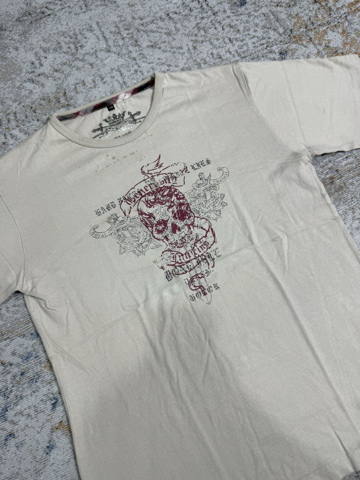 Hysteric Glamour Nola boite y2k skull art tshirt Size US M / EU 48-50 / 2 - 2 Thumbnail