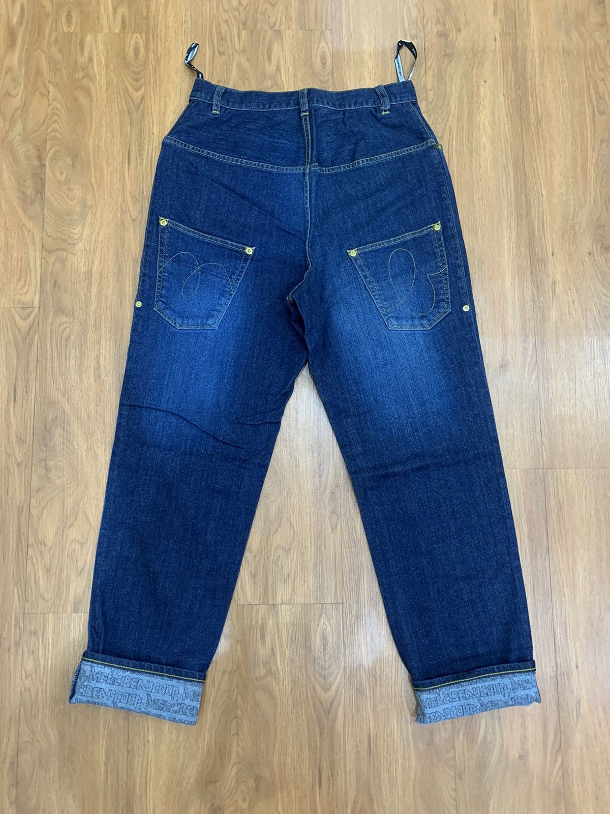 Issey Miyake × mercibeaucoup mercibeaucoup drop crotch indigo dye denim Size US 28 / EU 44 - 3 Thumbnail