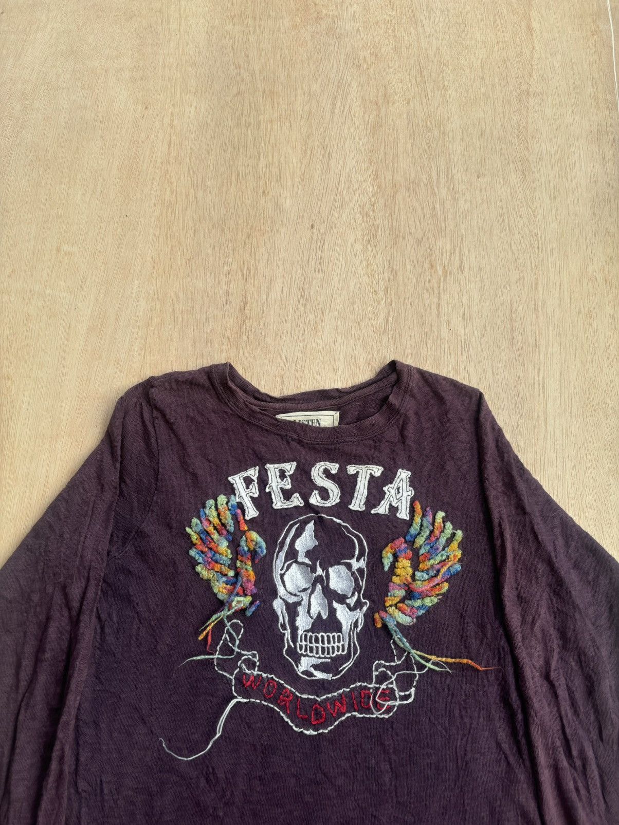 Hysteric Glamour × If Six Was Nine × Japanese Brand Y2k Listen Heartbeat ifsixwasnine Lgb style Longsleeve Size US M / EU 48-50 / 2 - 2 Thumbnail