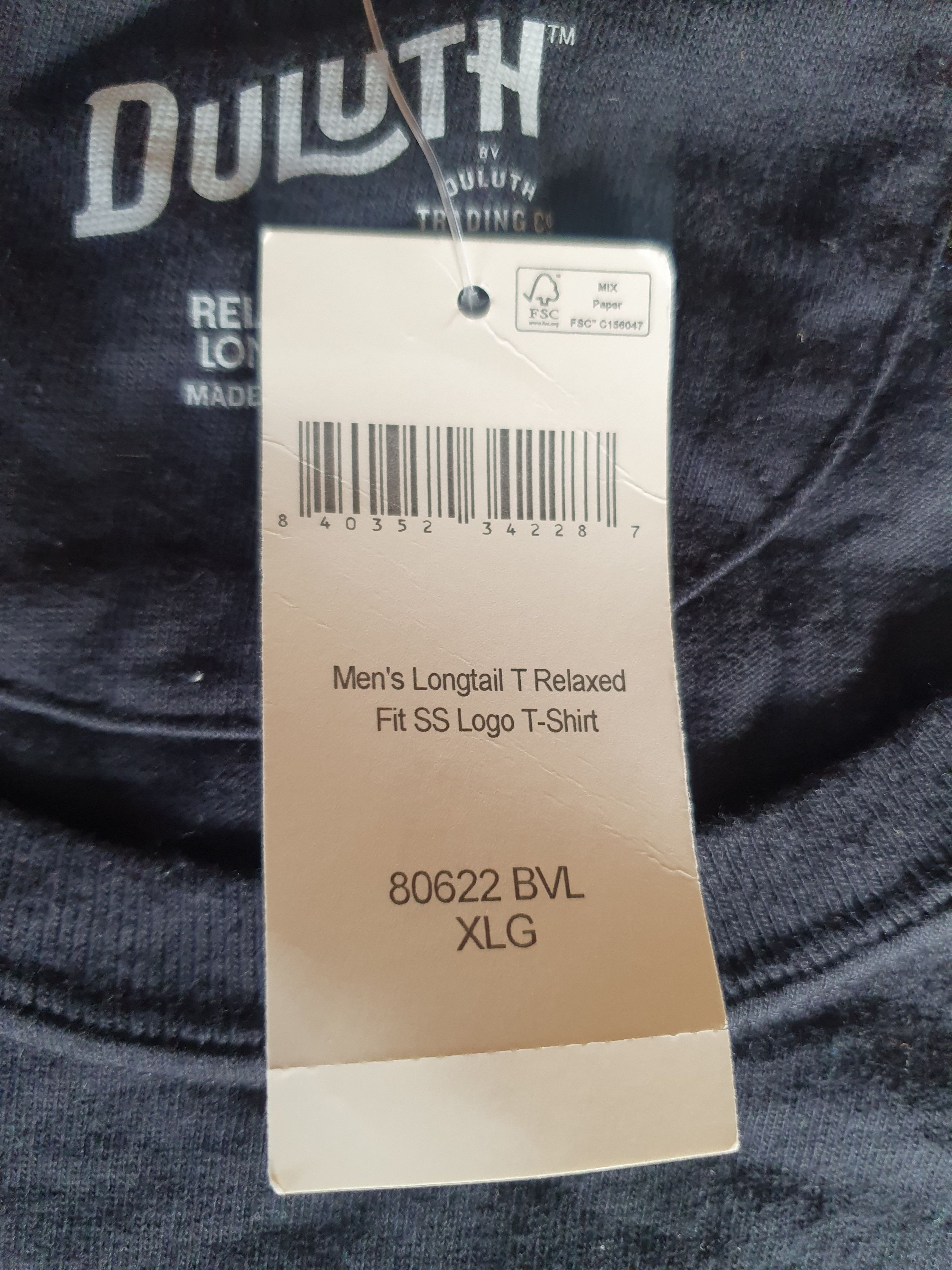 Duluth Trading Company Duluth Trading Longtail t-shirt Relaxed Fit Angry Beaver XLG Size US XL / EU 56 / 4 - 7 Thumbnail