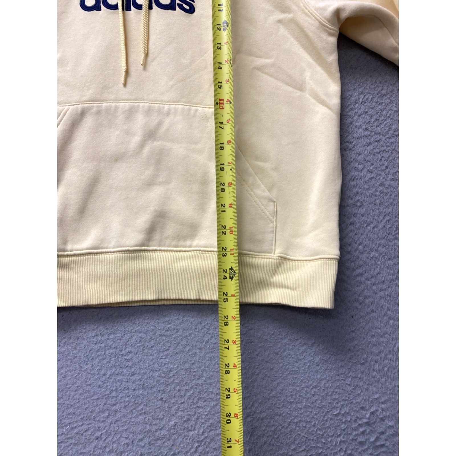 Adidas Adidas Hoodie Sweatshirt M Unisex Regular Pullover Slim Fit Yellow Logo - Athleisure Mens Womens Size US M / EU 48-50 / 2 - 6 Thumbnail