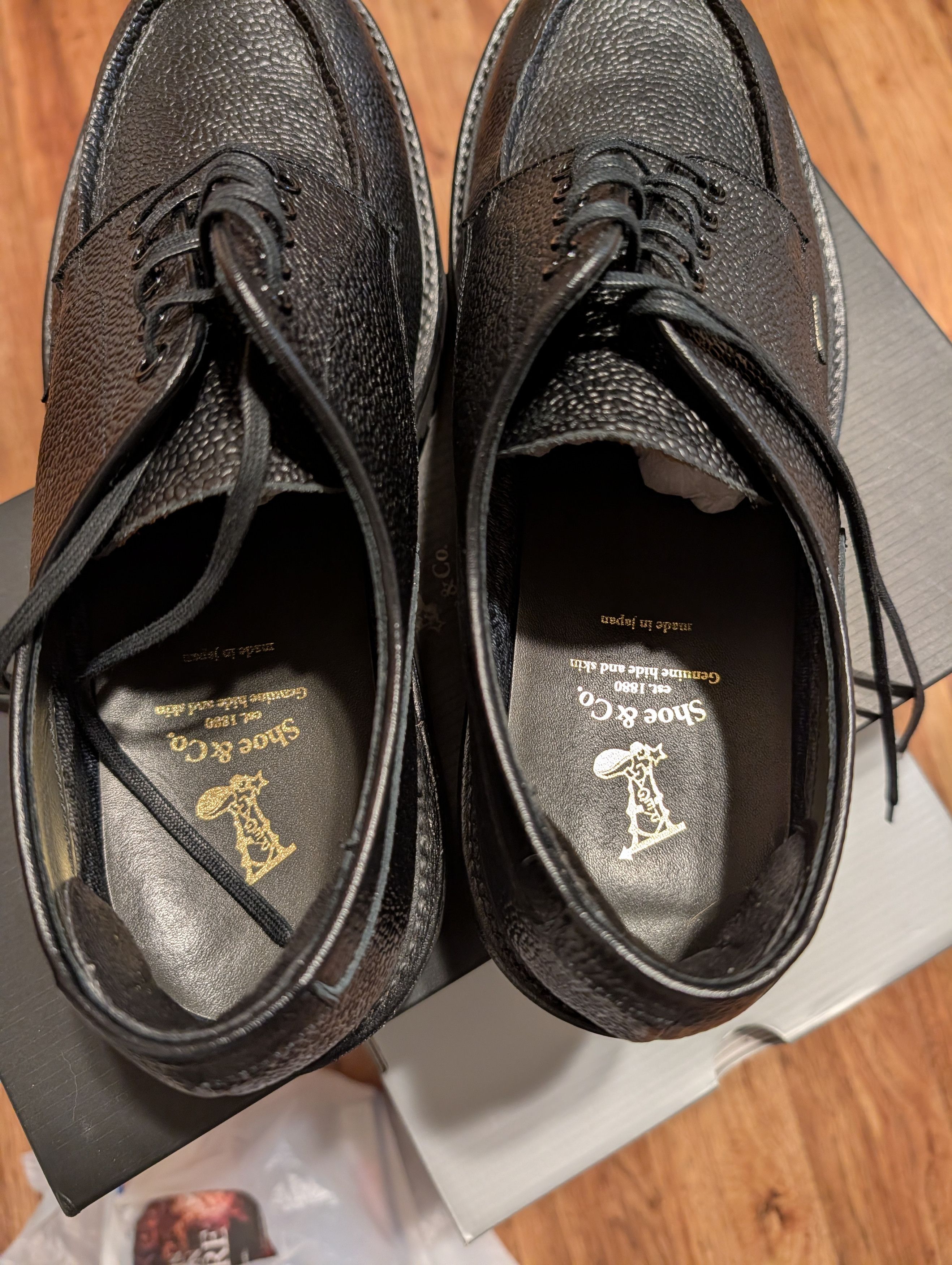 Japanese Brand Regal Shoe & Co U-Tip GTX Derby Size US 11 / EU 44 - 2 Thumbnail