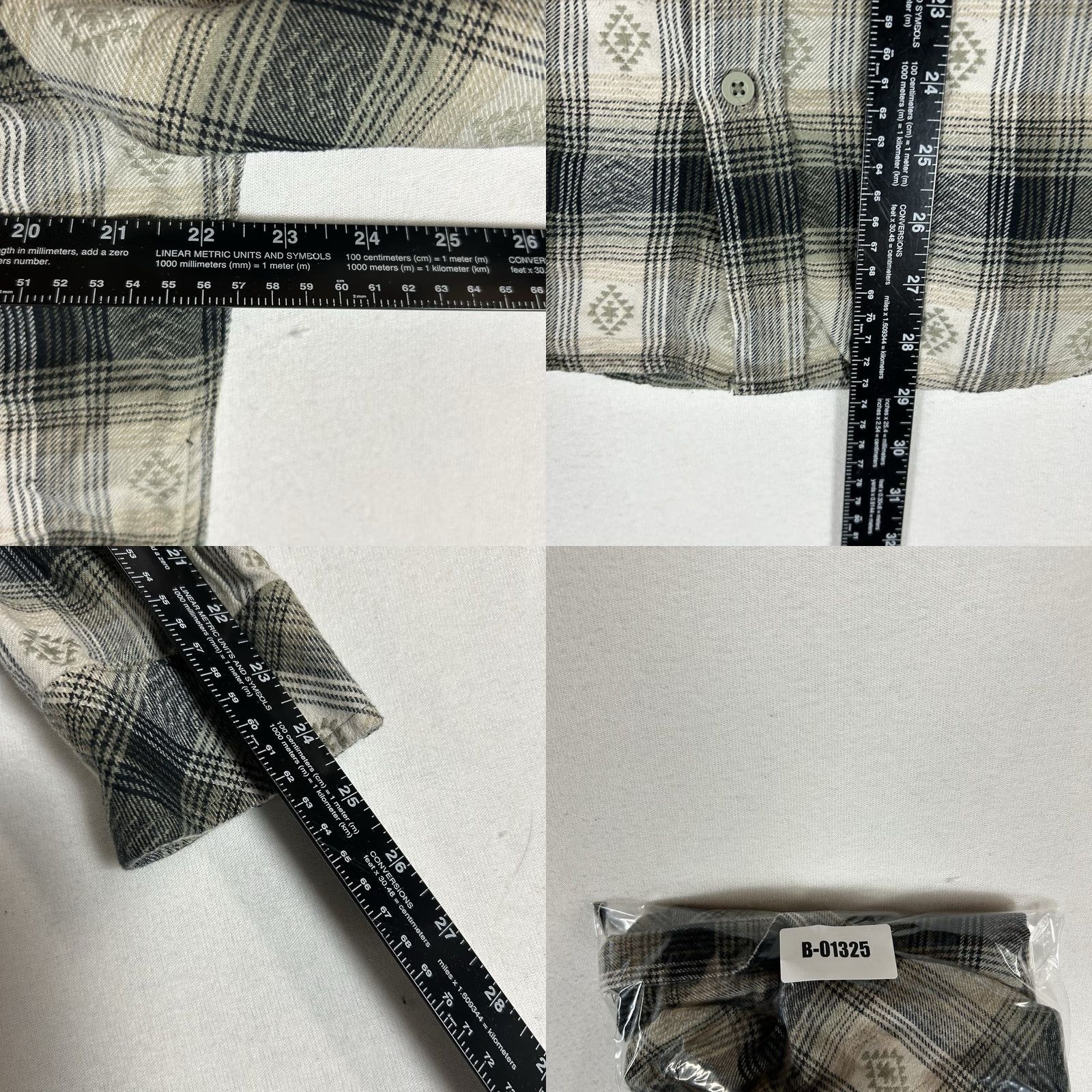Hurley Hurley Shirt Mens M Long Sleeve Flannel Plaid Button Up Green Preppy Casual Size US M / EU 48-50 / 2 - 8 Thumbnail