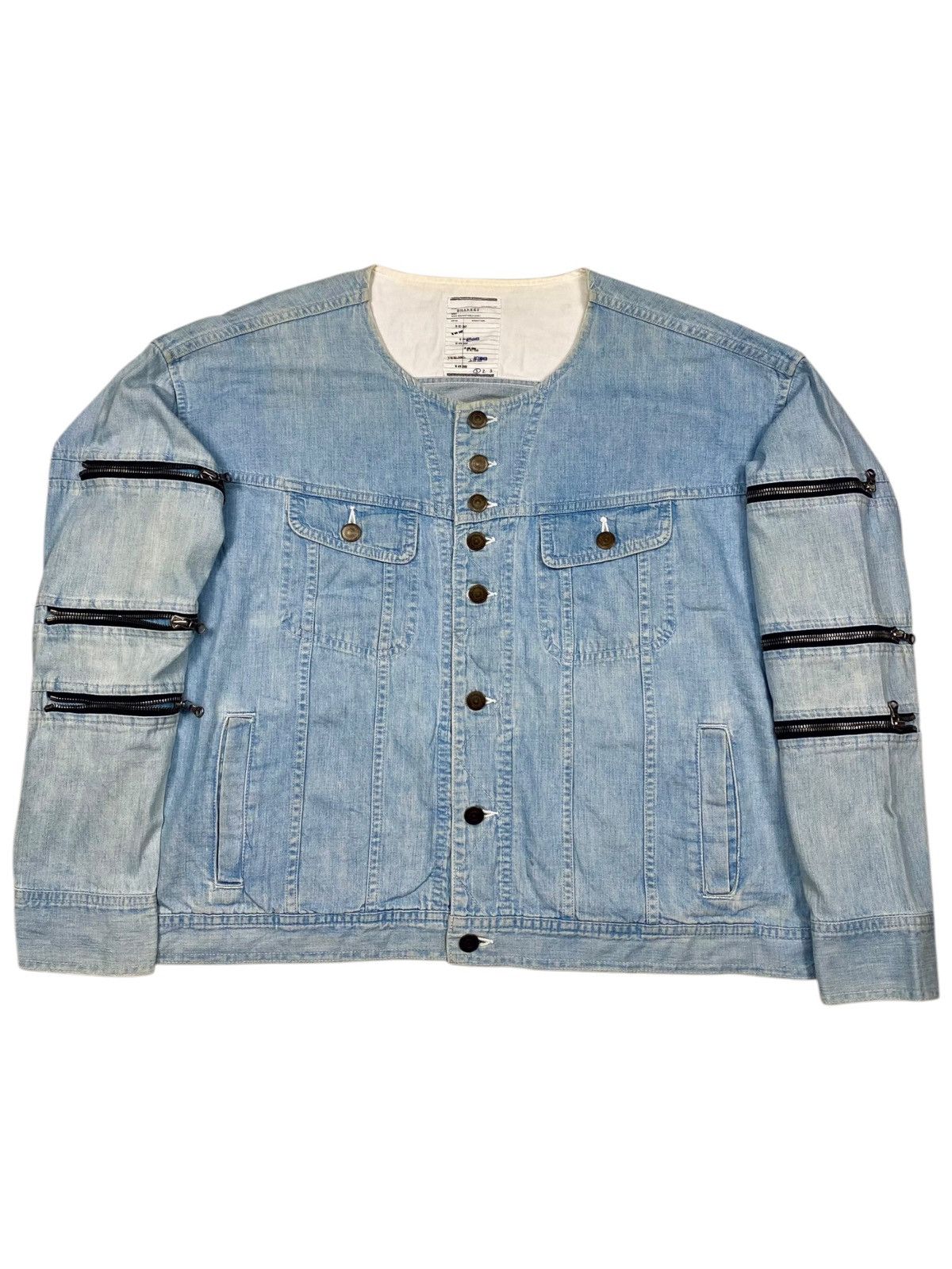 SHAREEF 2006 Shareef - Excella Zip Denim Jacket Size US M / EU 48-50 / 2 - 5 Thumbnail