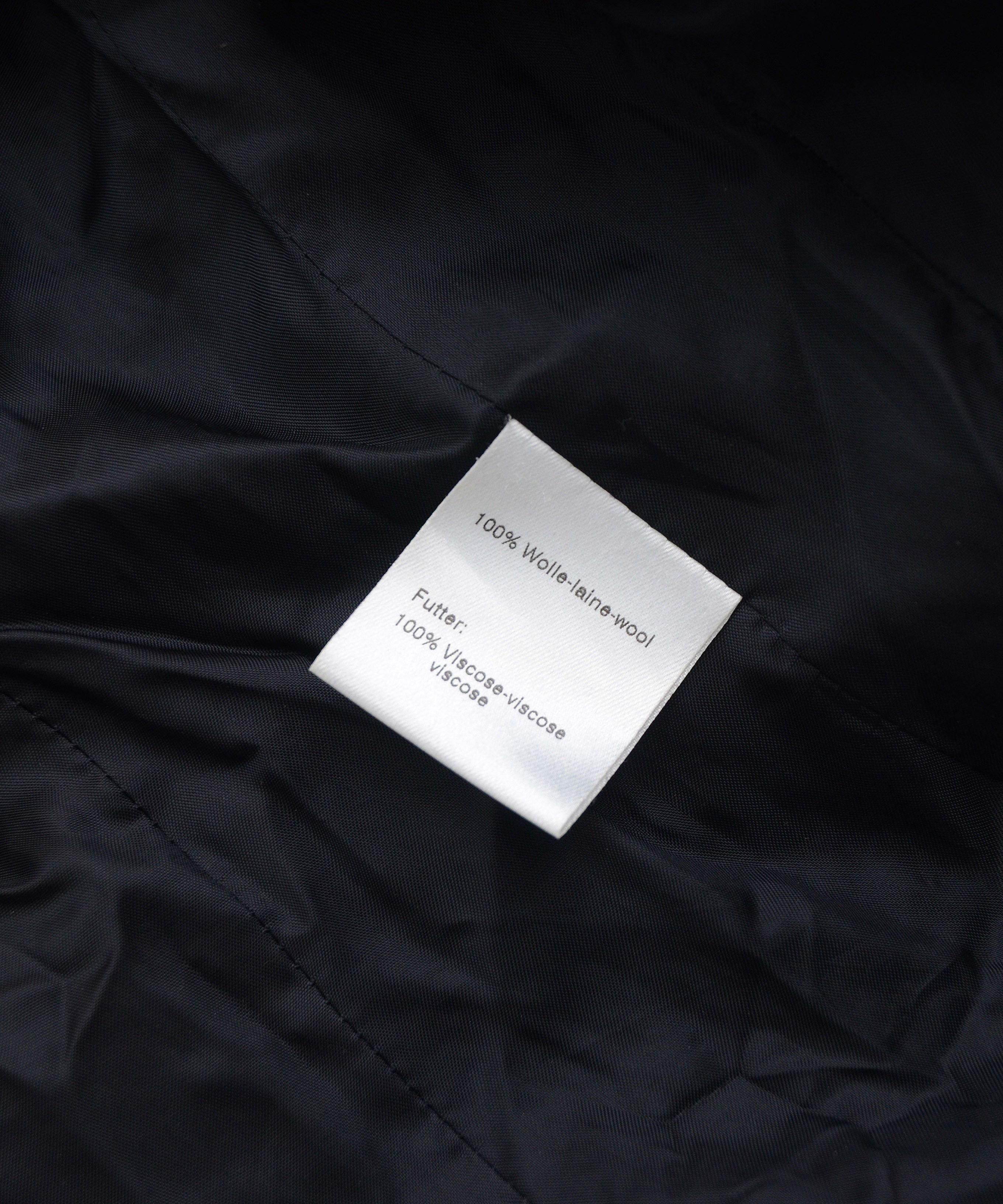 Akris × Designer Luxury Akris Punto Black Wool Coat Blazer Jacket Coudroy Size M / US 6-8 / IT 42-44 - 11 Thumbnail