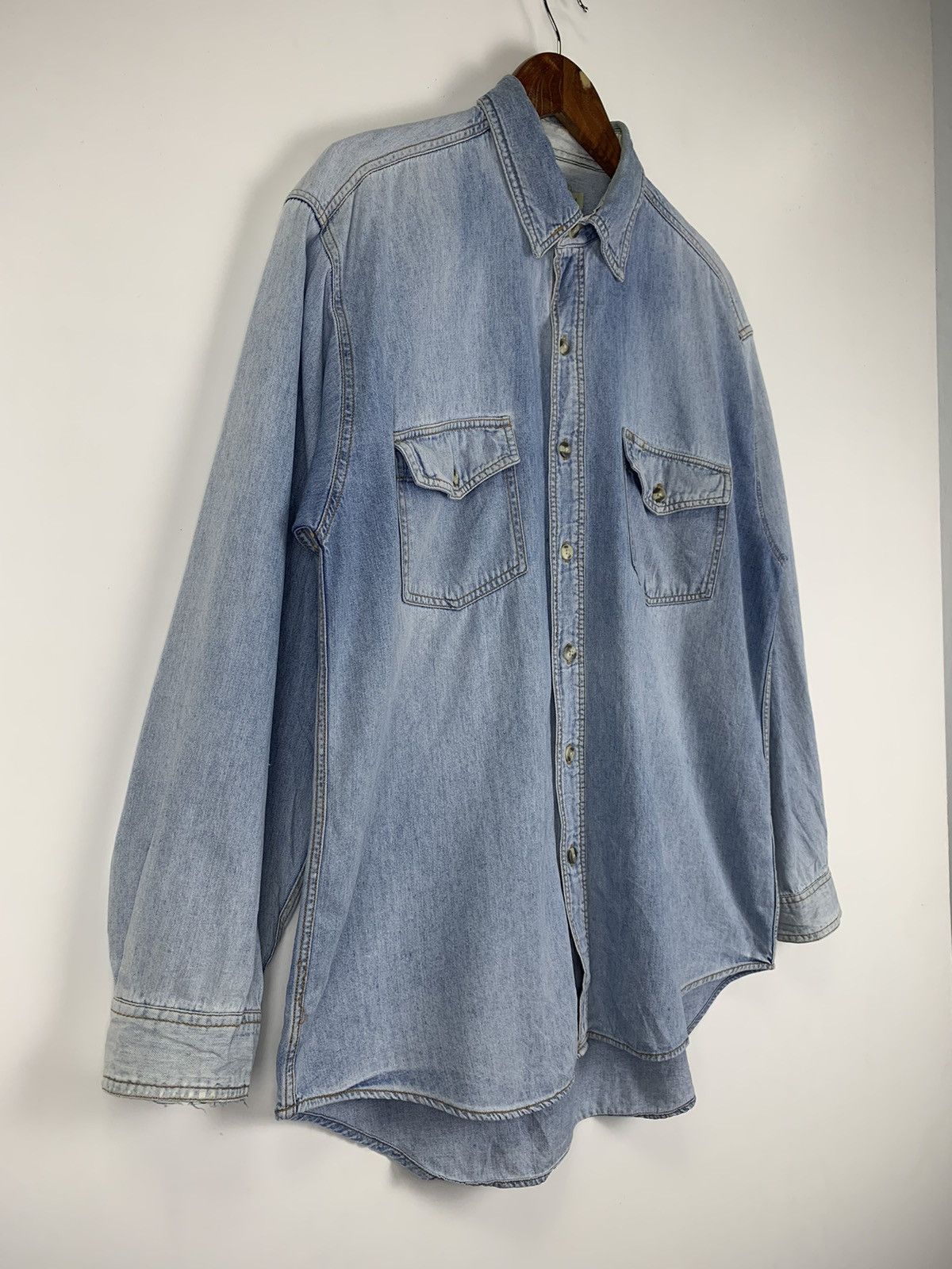 Uniqlo Vintage Uniqlo Denim Jacket Size US L / EU 52-54 / 3 - 5 Thumbnail