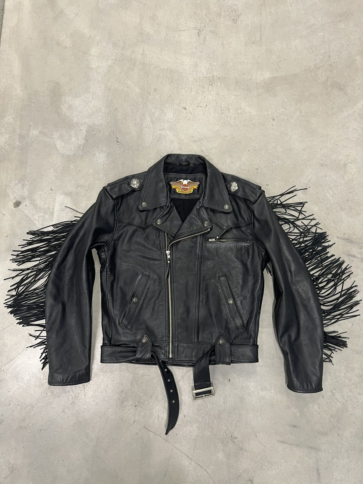 Harley Davidson Fringe Jacket | Grailed