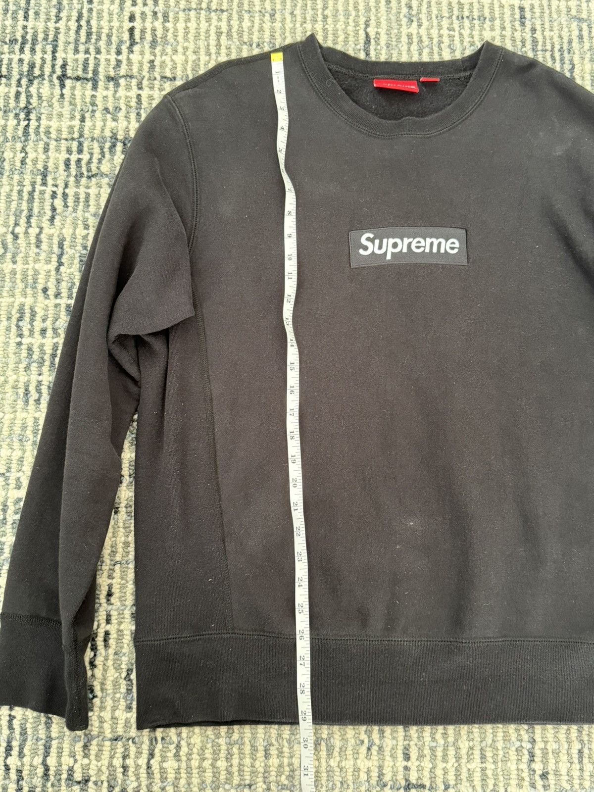 Supreme Supreme Box Logo Crewneck (FW18) Size US L / EU 52-54 / 3 - 4 Thumbnail